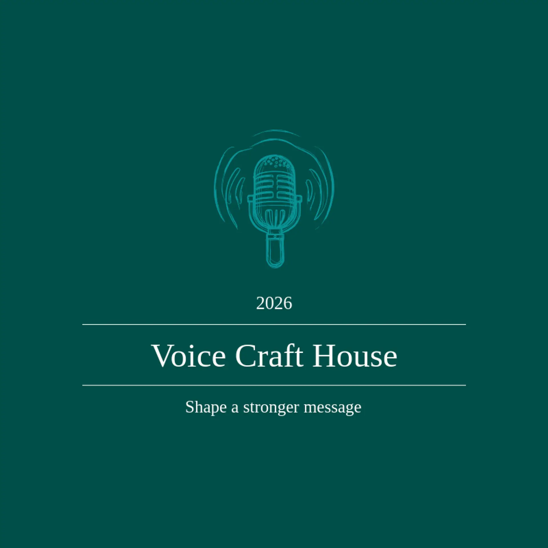 Voice Craft House logo for call