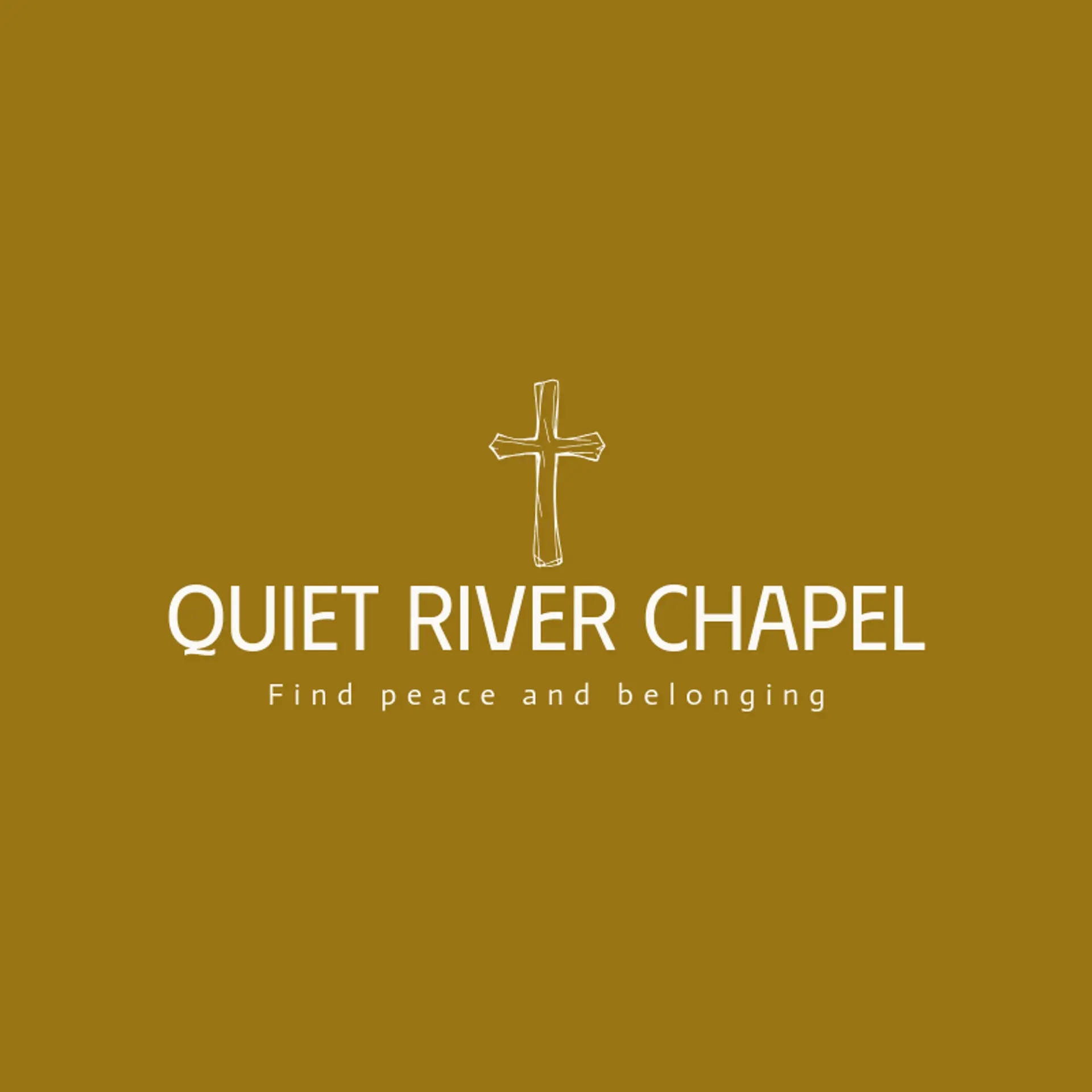 Quiet River Chapel logo for catholic