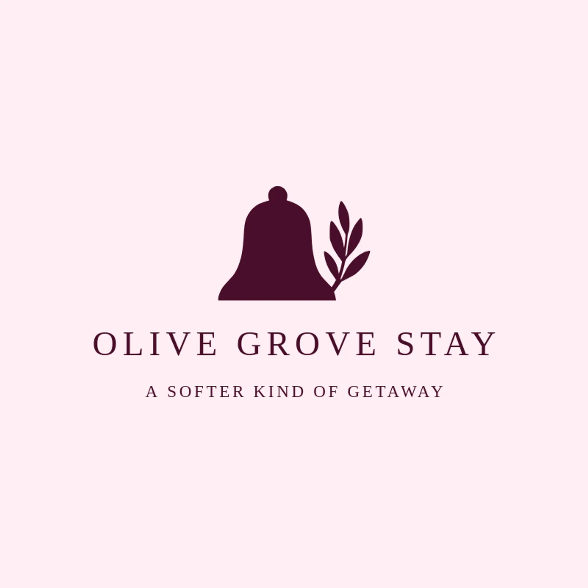 Olive Grove Stay logo for hospitality