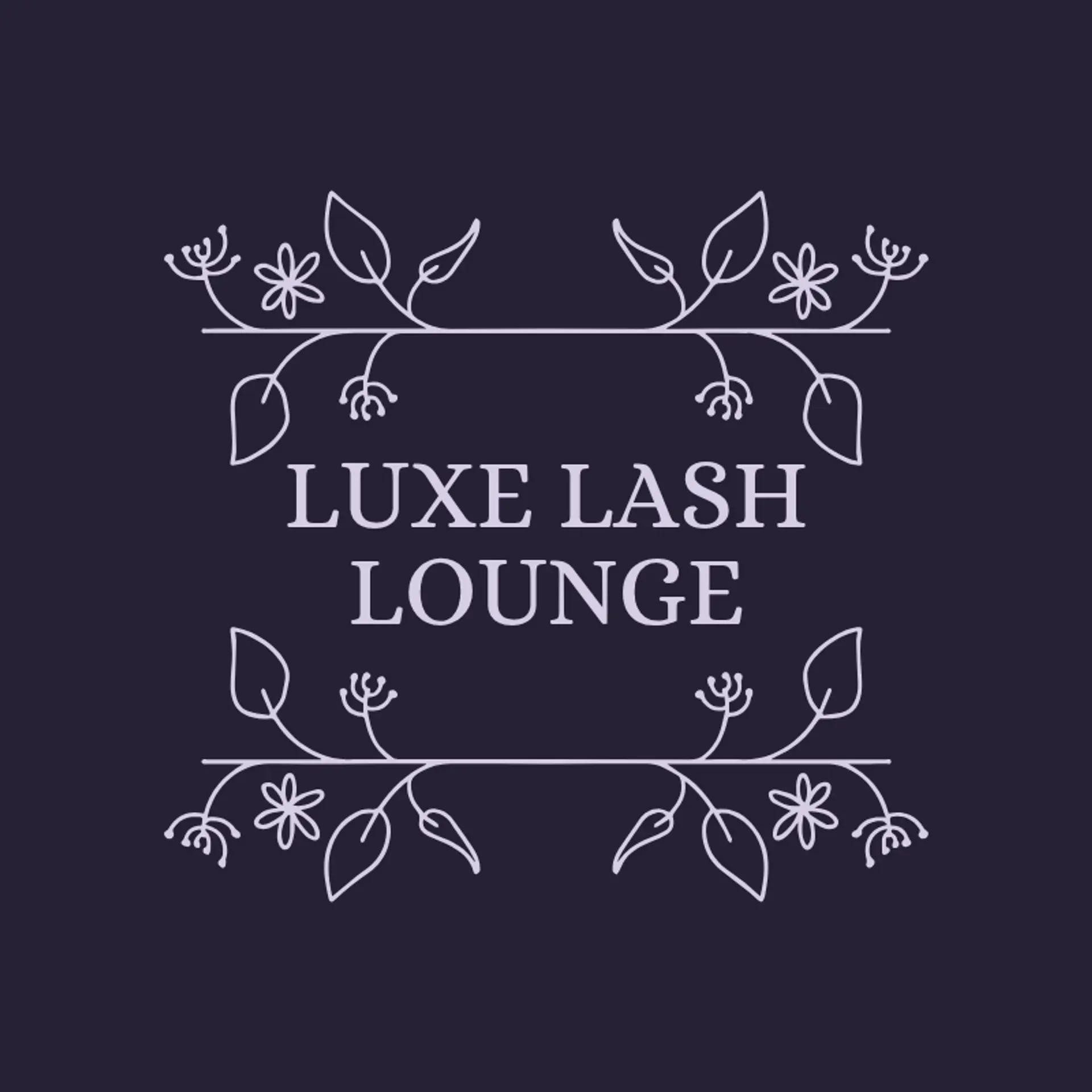 Glamour Lash Studio logo for lash tech