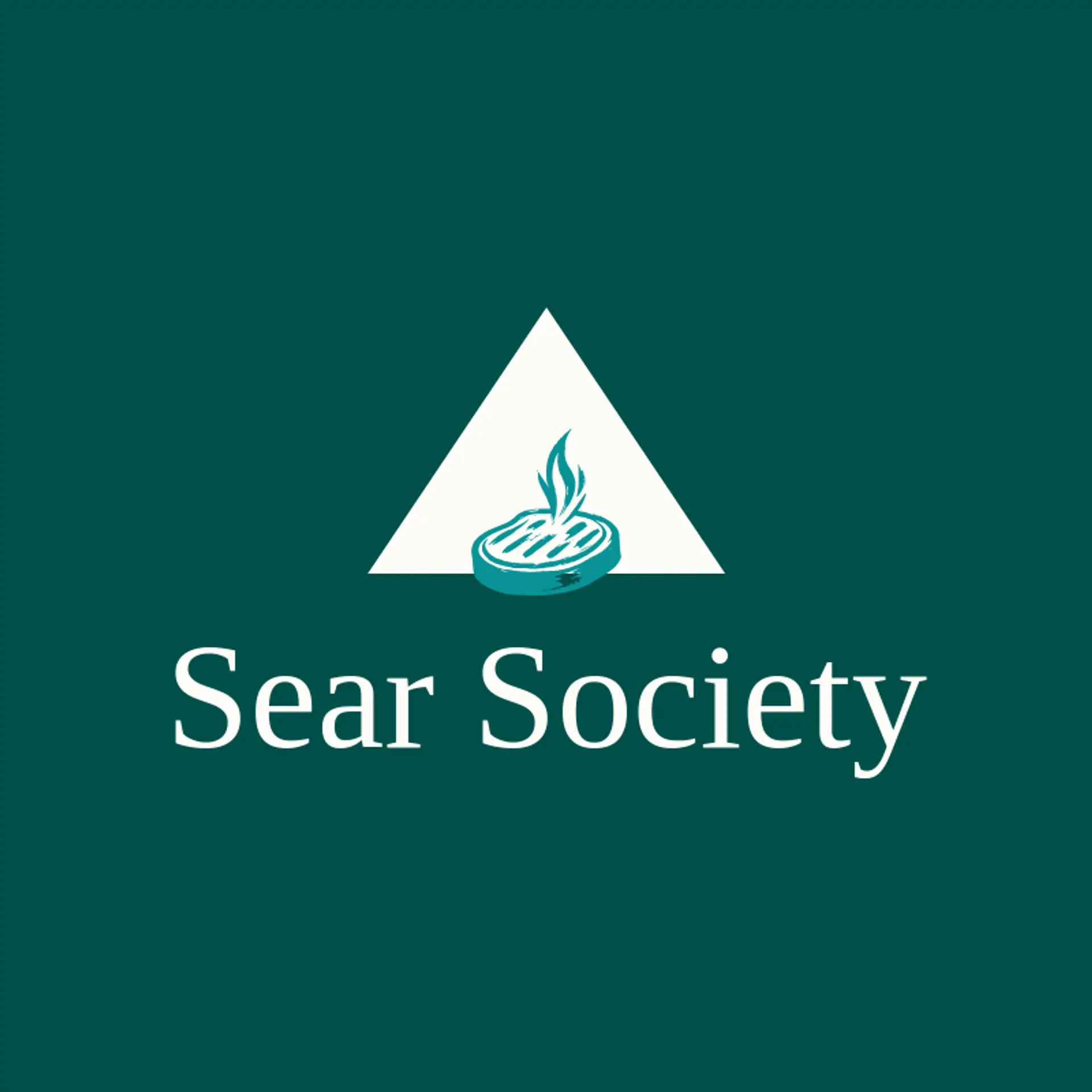 Sear Society logo for steakhouse