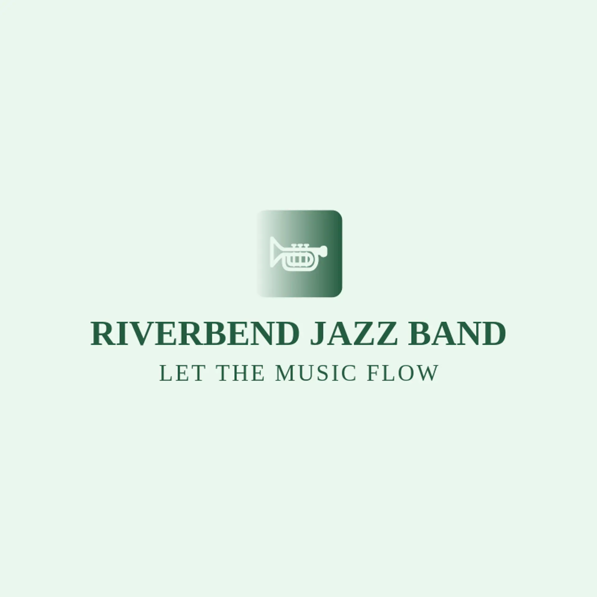 Riverbend Jazz Band logo for jazz