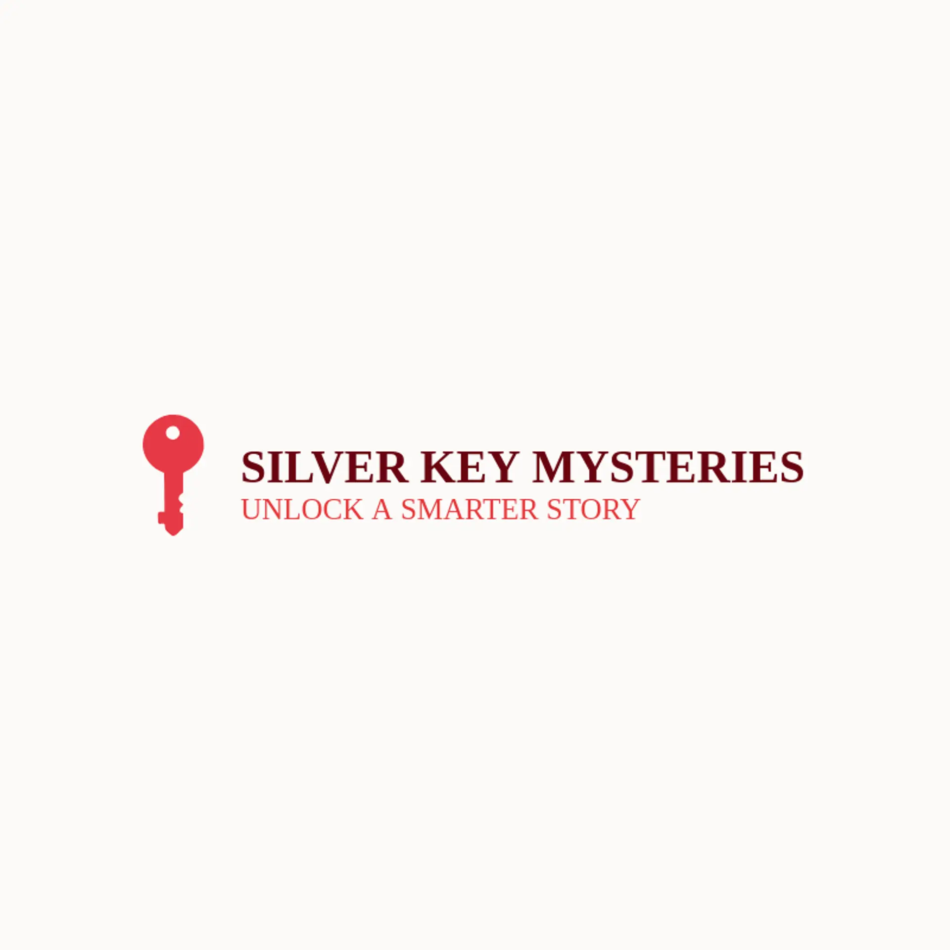 Silver Key Mysteries logo for crime