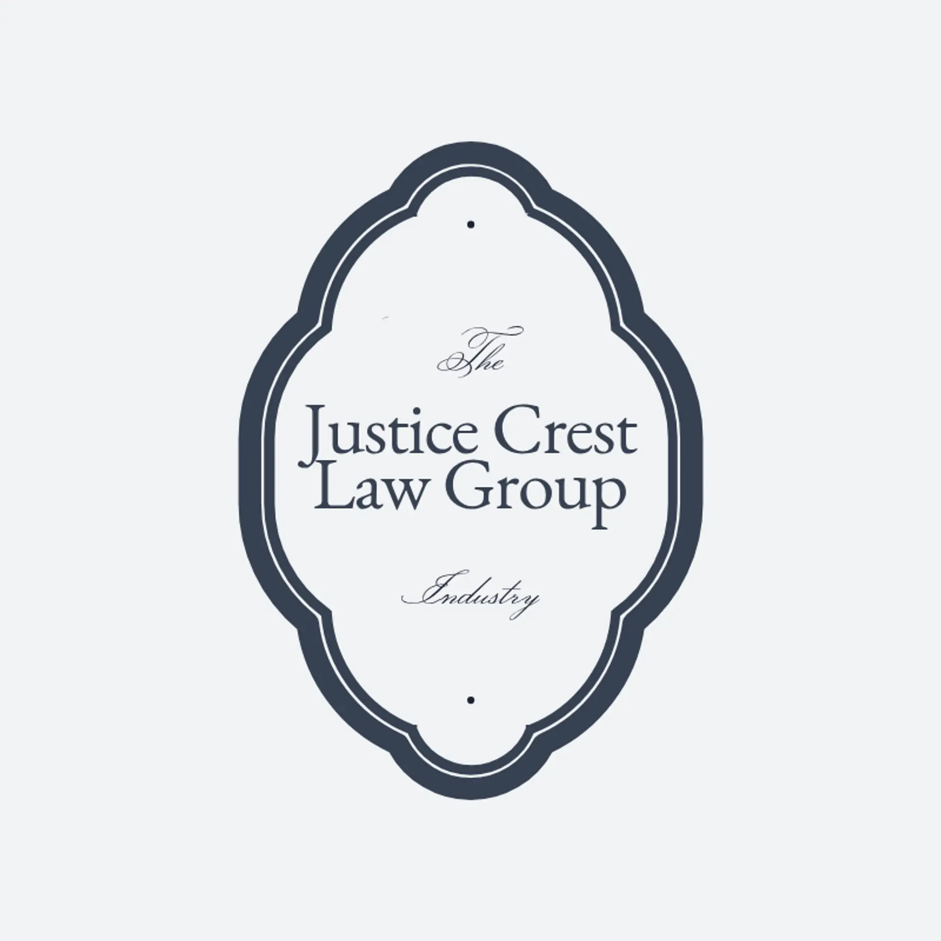Verdict Crest Legal logo for law firm