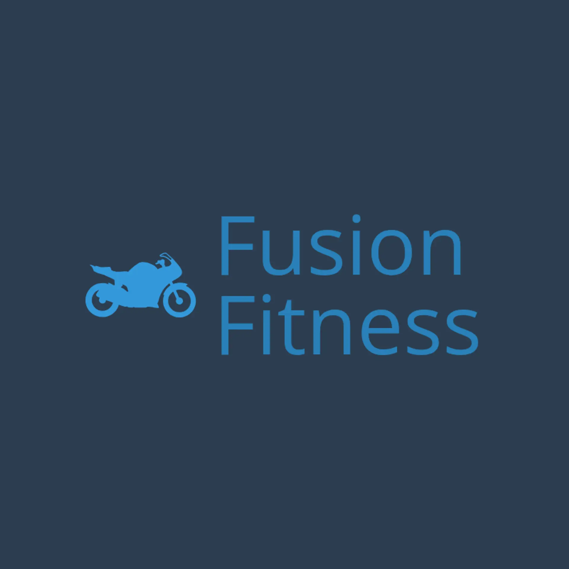 Fusion Fitness logo for cool sports