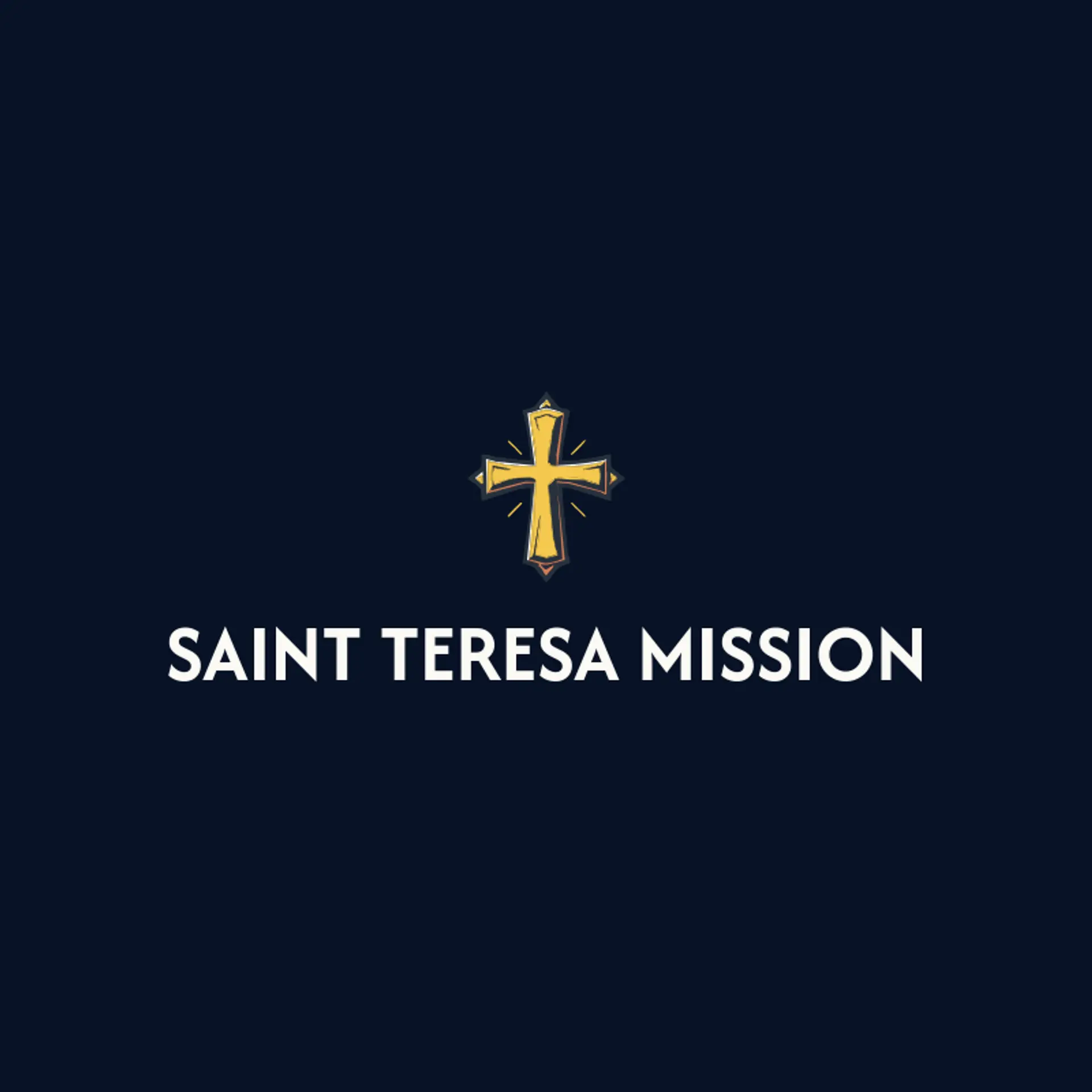 Saint Teresa Mission logo for catholic