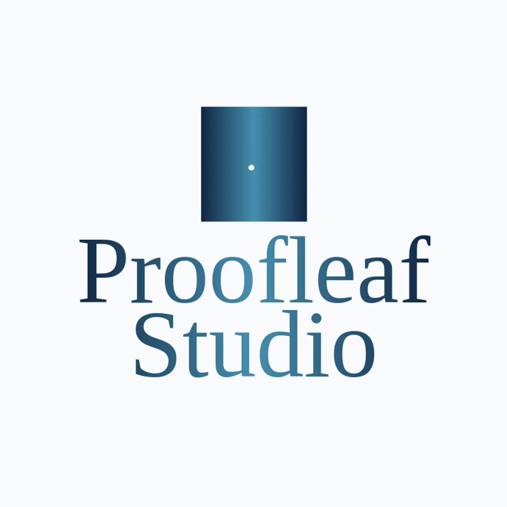 Proofleaf Studio logo for editor