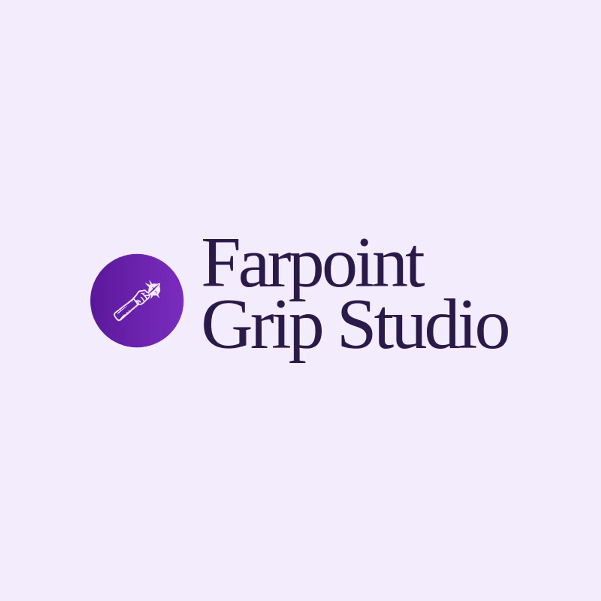 Farpoint Grip Studio logo for claw