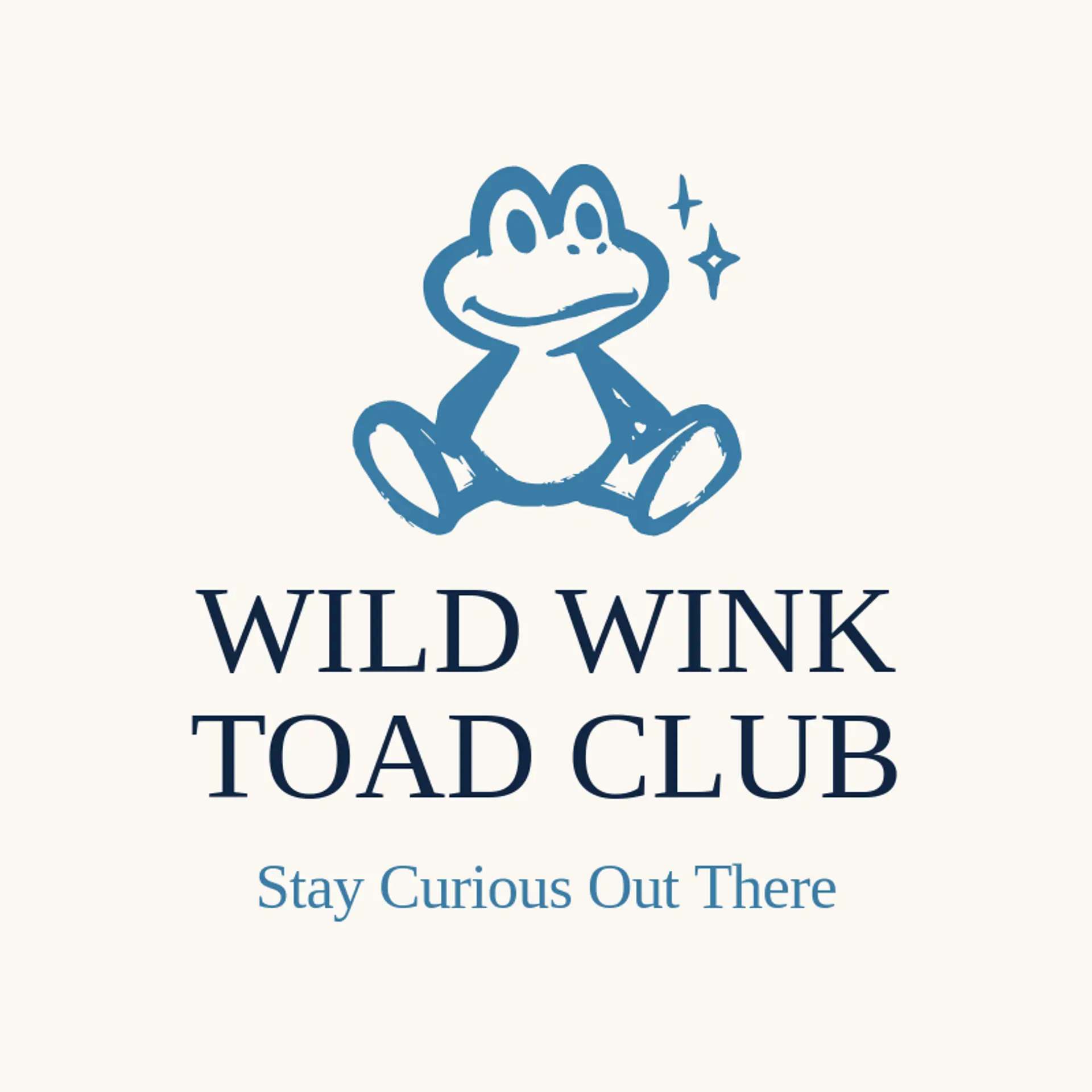 Wild Wink Toad Club logo for toad