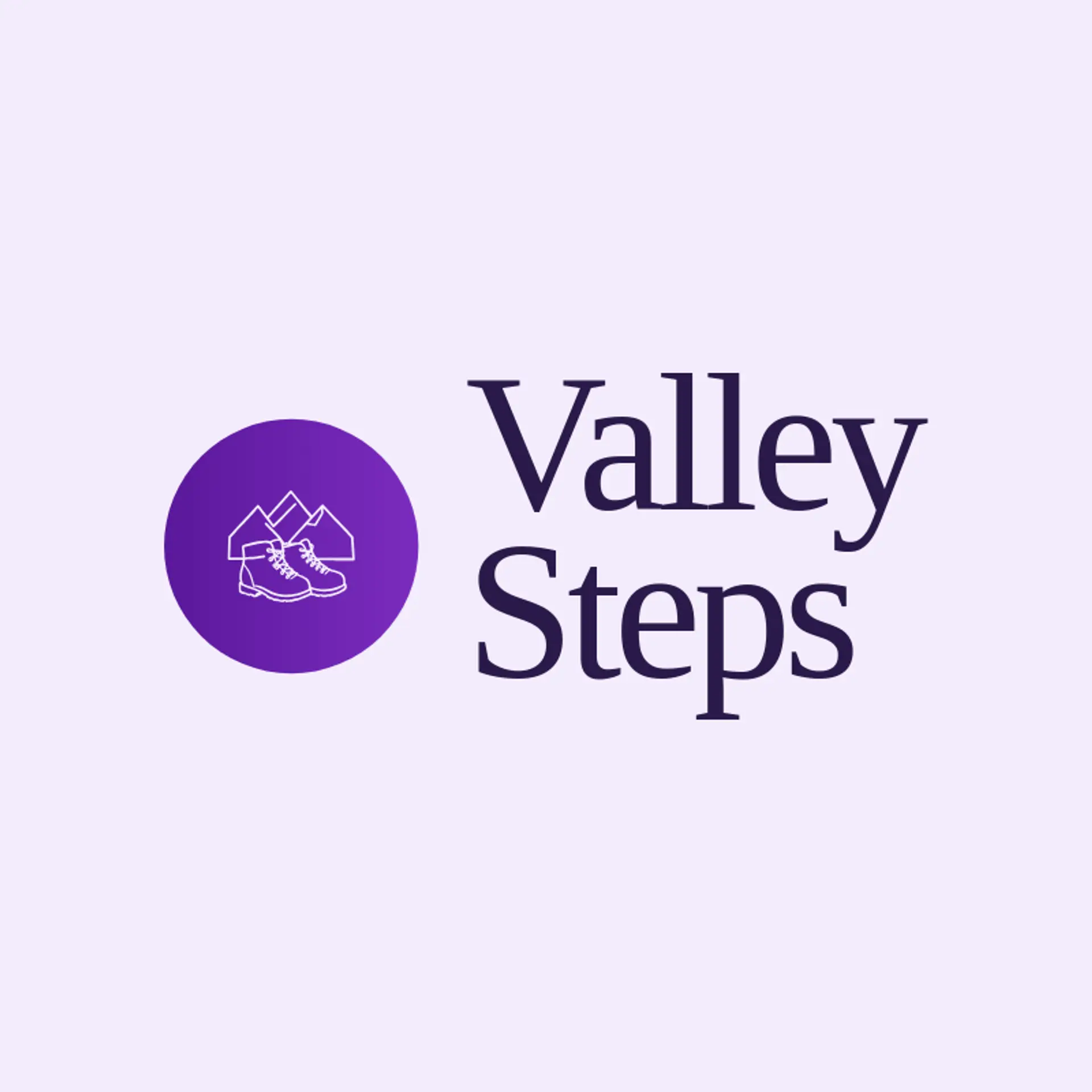 Valley Steps logo for hiking