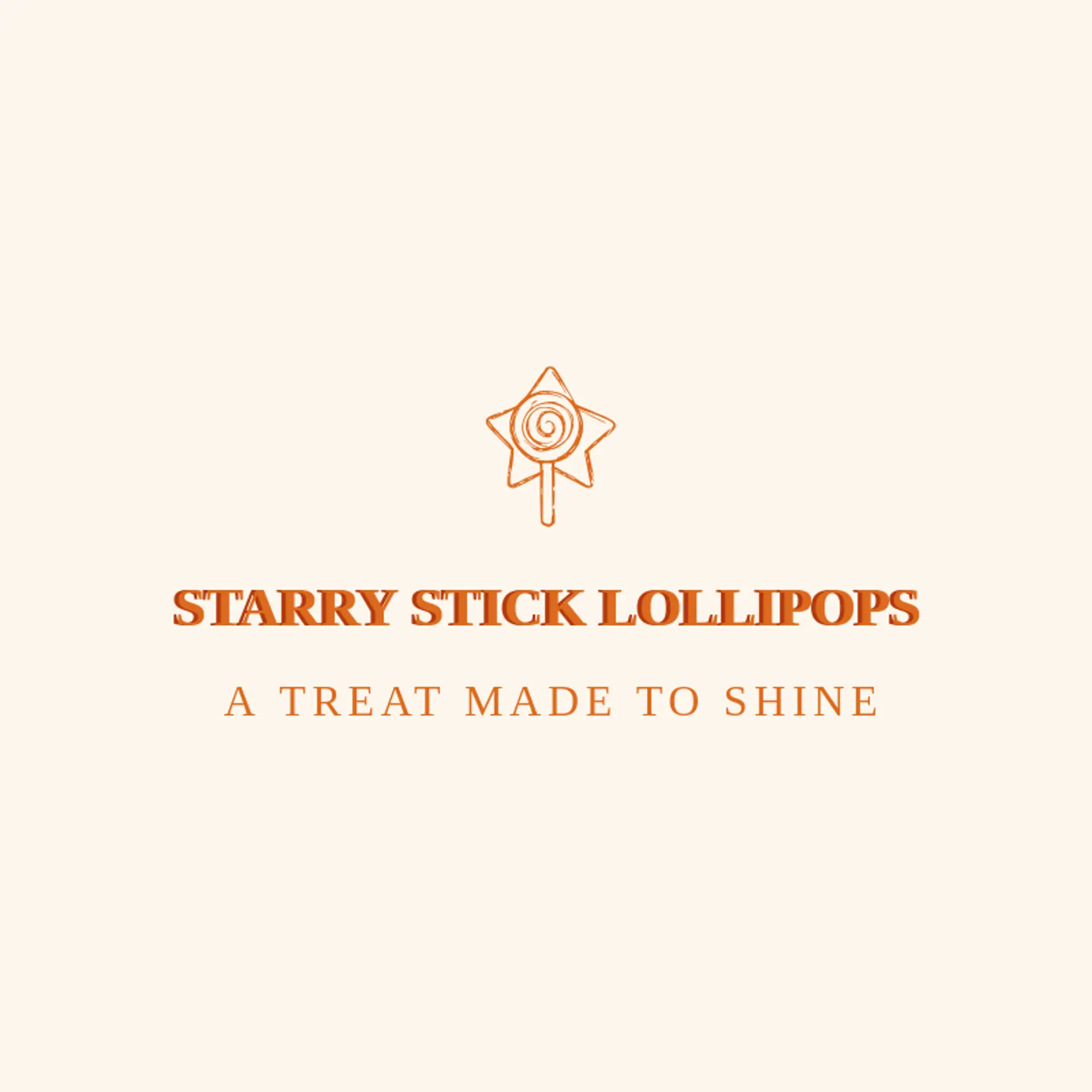 Starry Stick Lollipops logo for lollipop