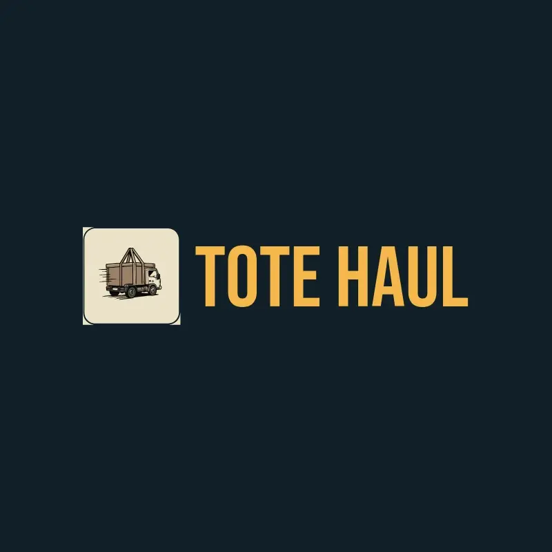 The moving company name Tote Haul as a branded logo with a single color icon