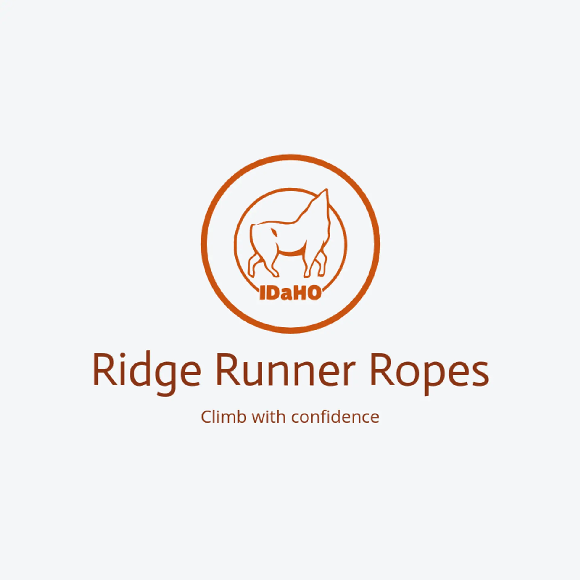 Ridge Runner Ropes logo for idaho