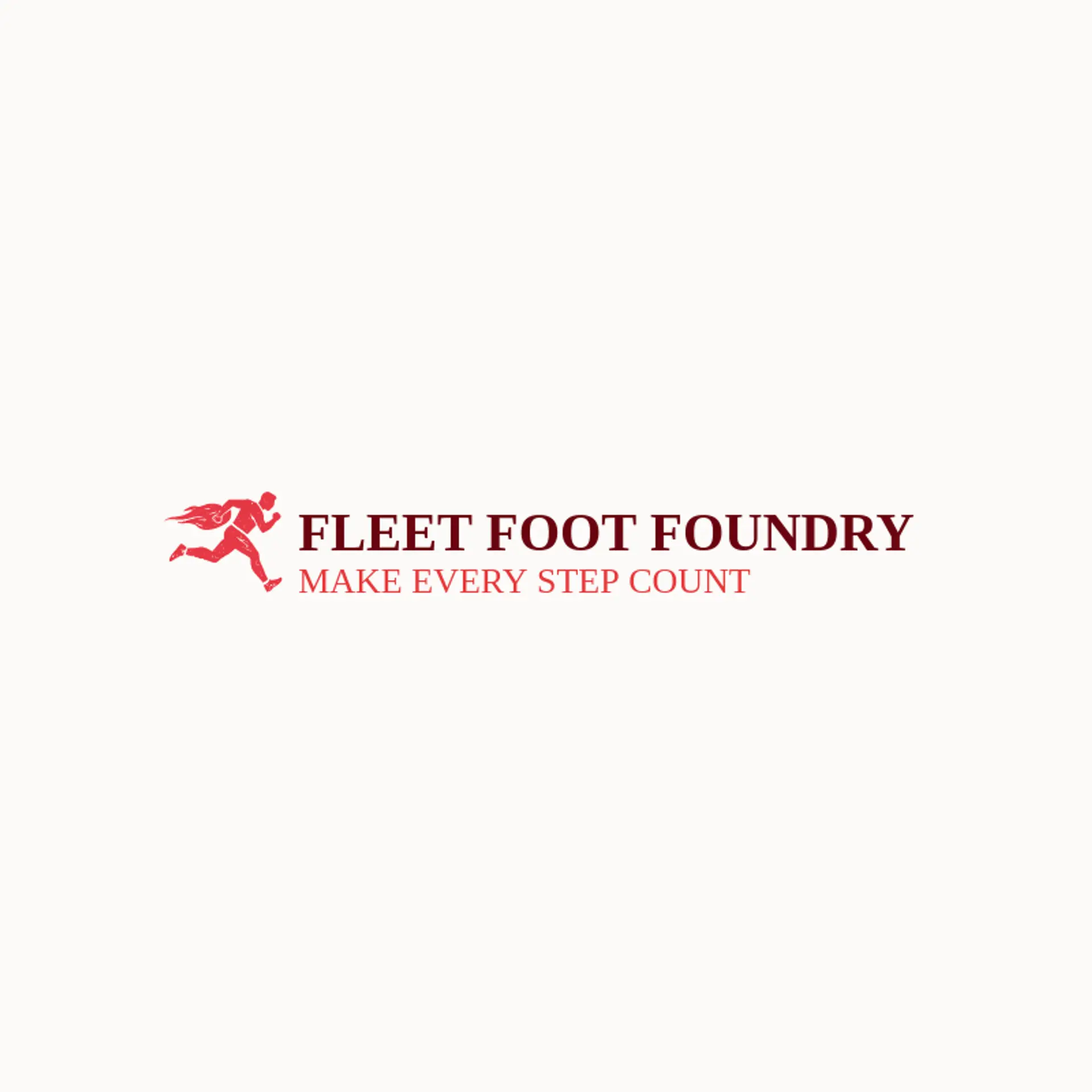 Fleet Foot Foundry logo for runner