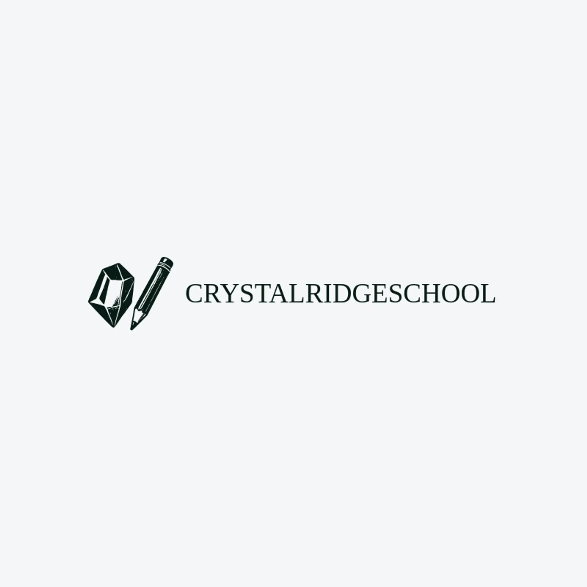 Crystal Ridge School logo for crystal