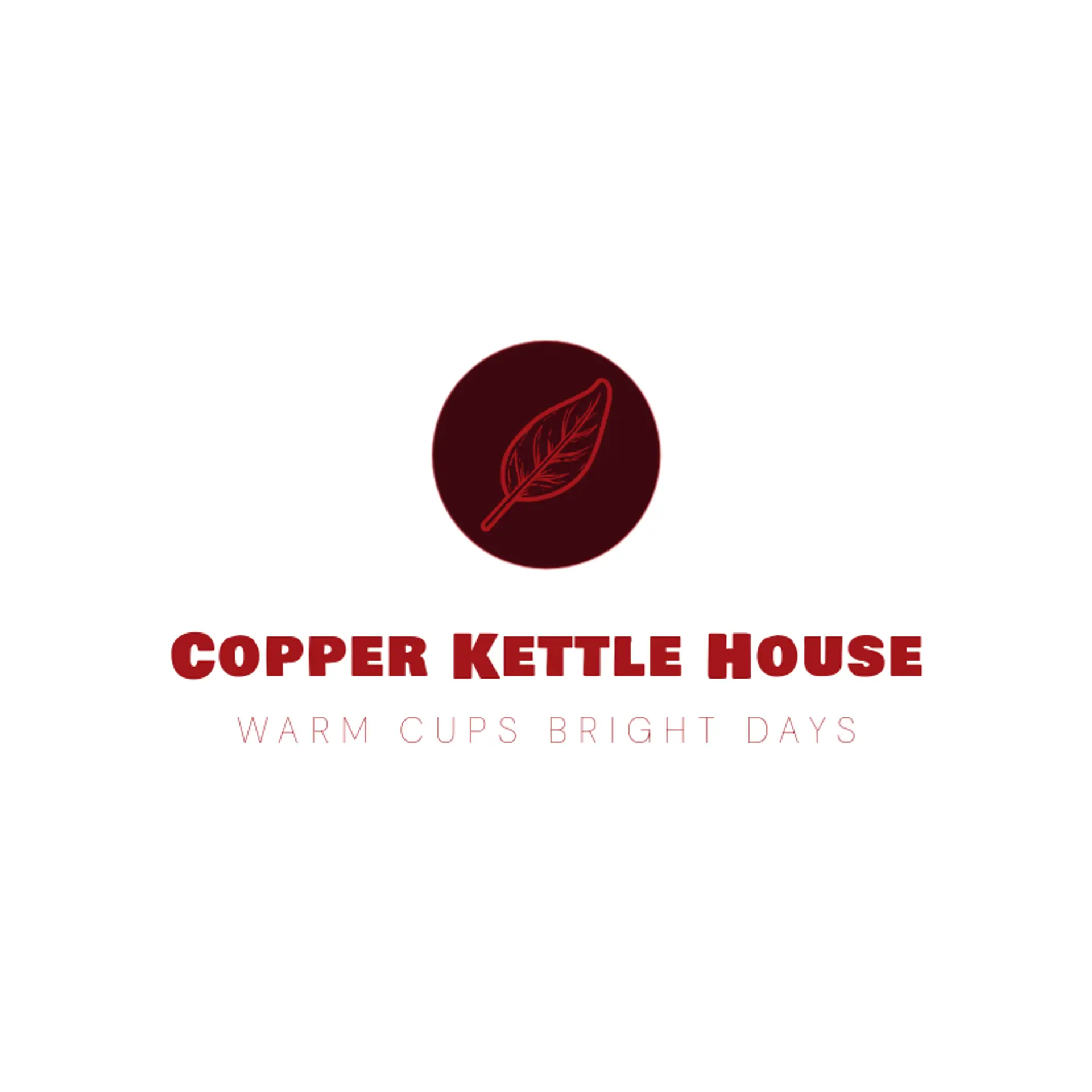 Copper Kettle House logo for tea shop
