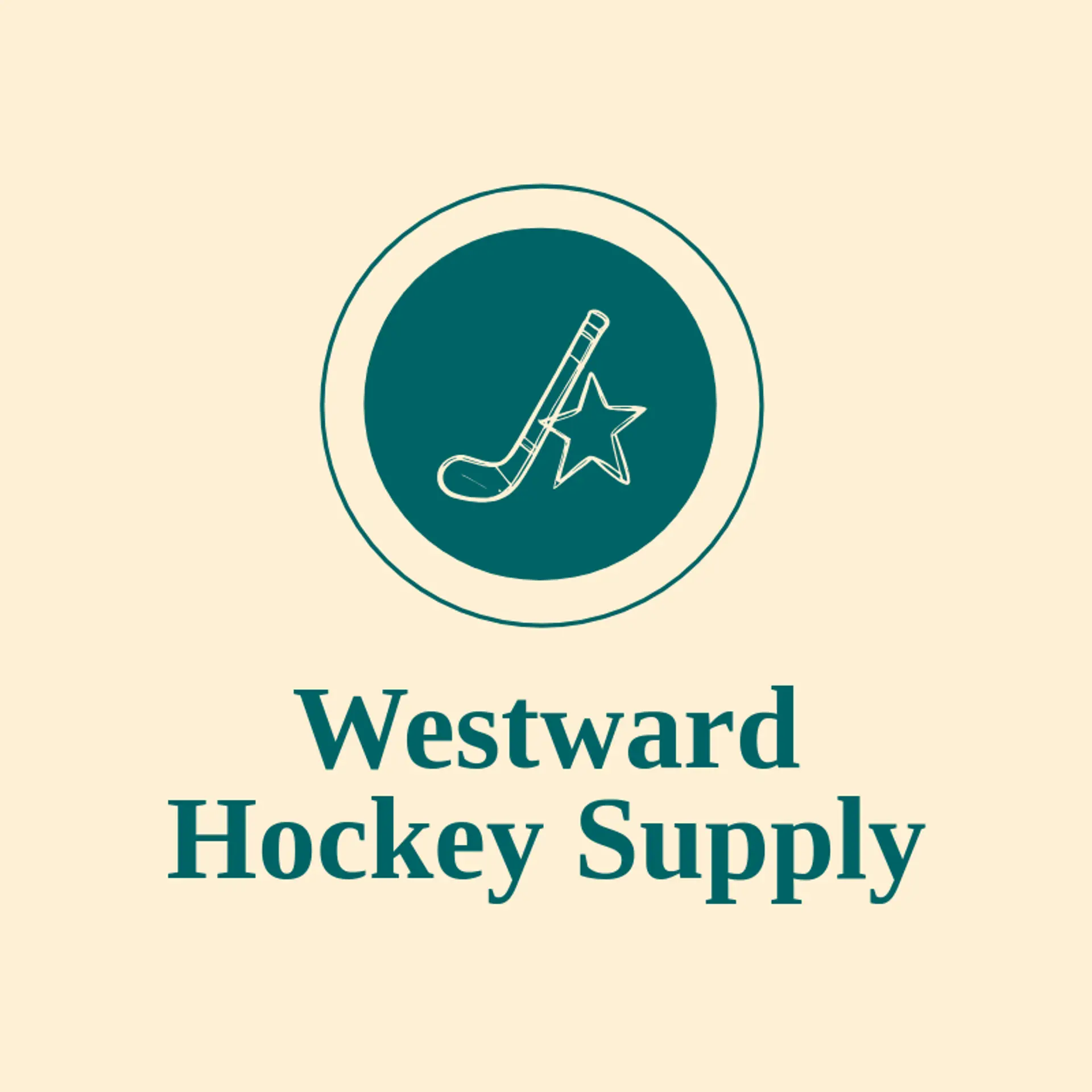Westward Hockey Supply logo for hockey stick
