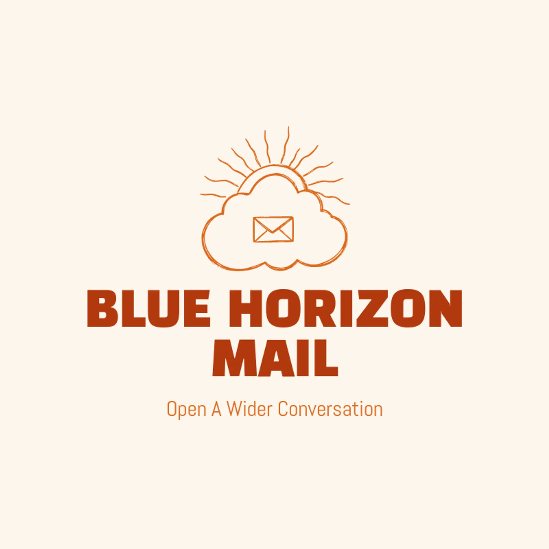 Blue Horizon Mail logo for email