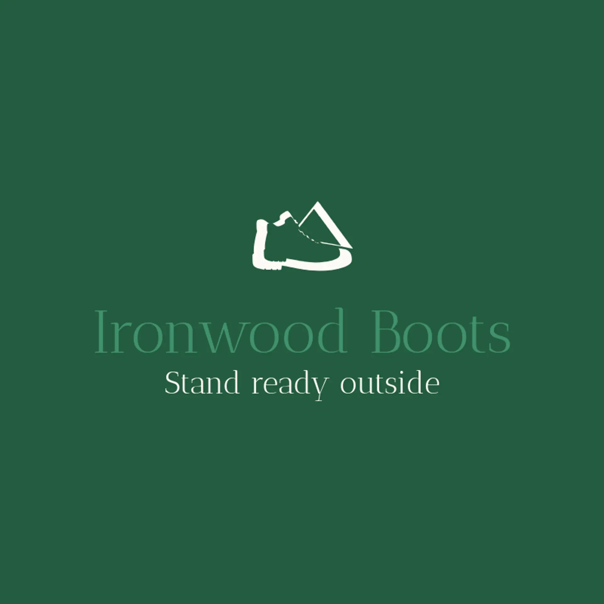Ironwood Boots logo for shoes