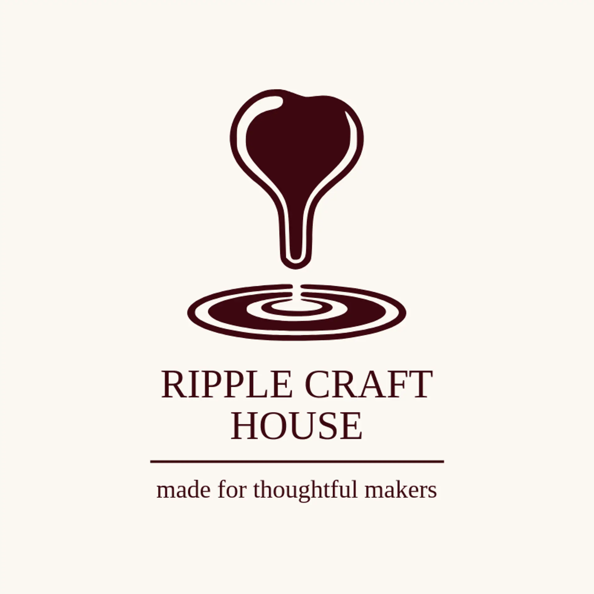Ripple Craft House logo for ripple