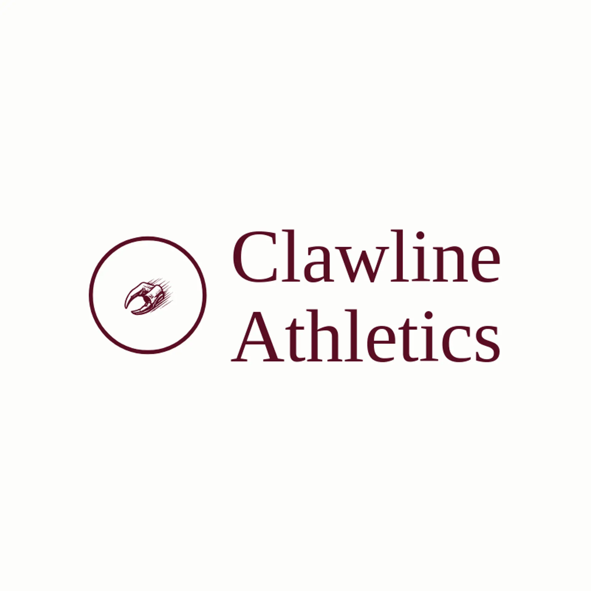 Clawline Athletics logo for claw