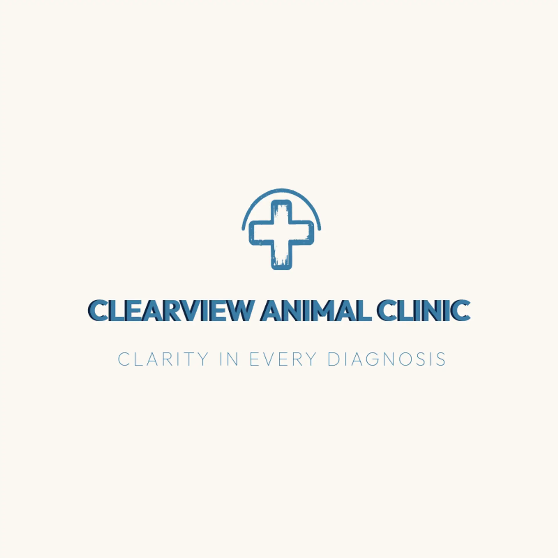 Clearview Animal Clinic logo for veterinary