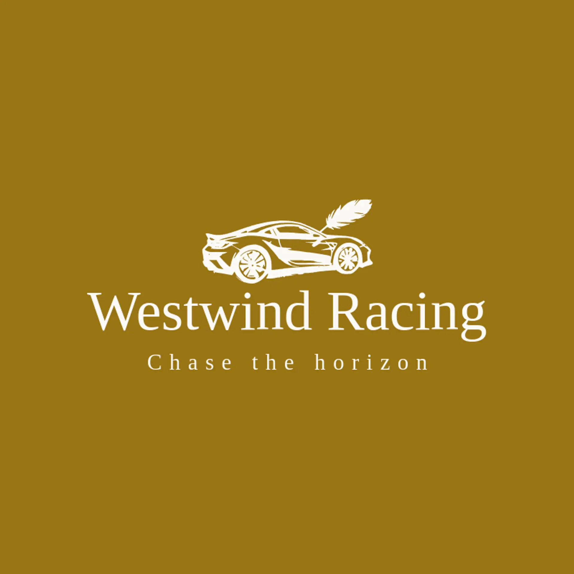 Westwind Racing logo for sports car