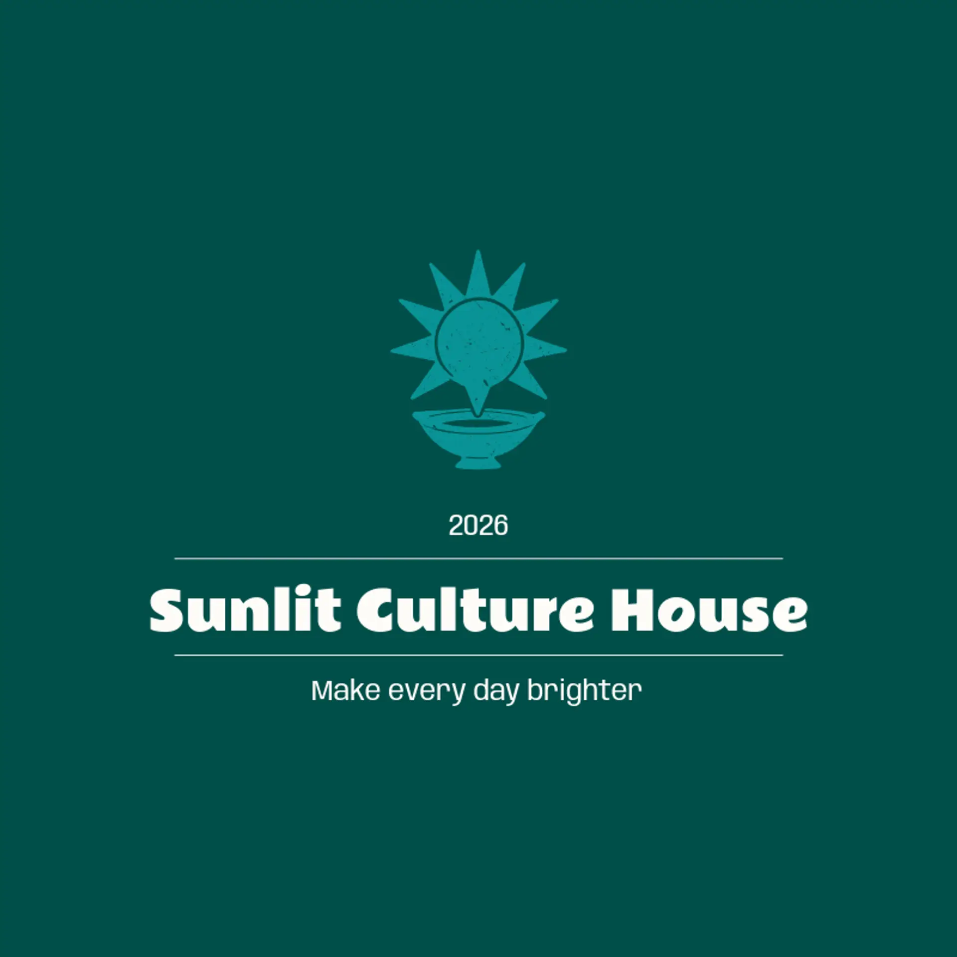 Sunlit Culture House logo for hindu