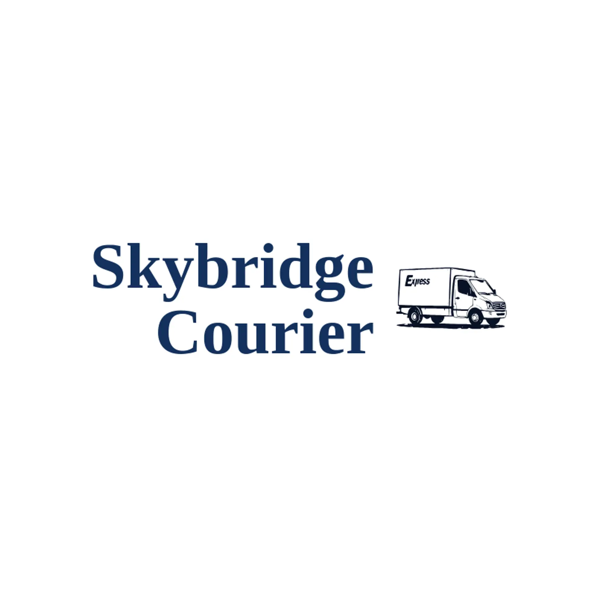 Skybridge Courier logo for express