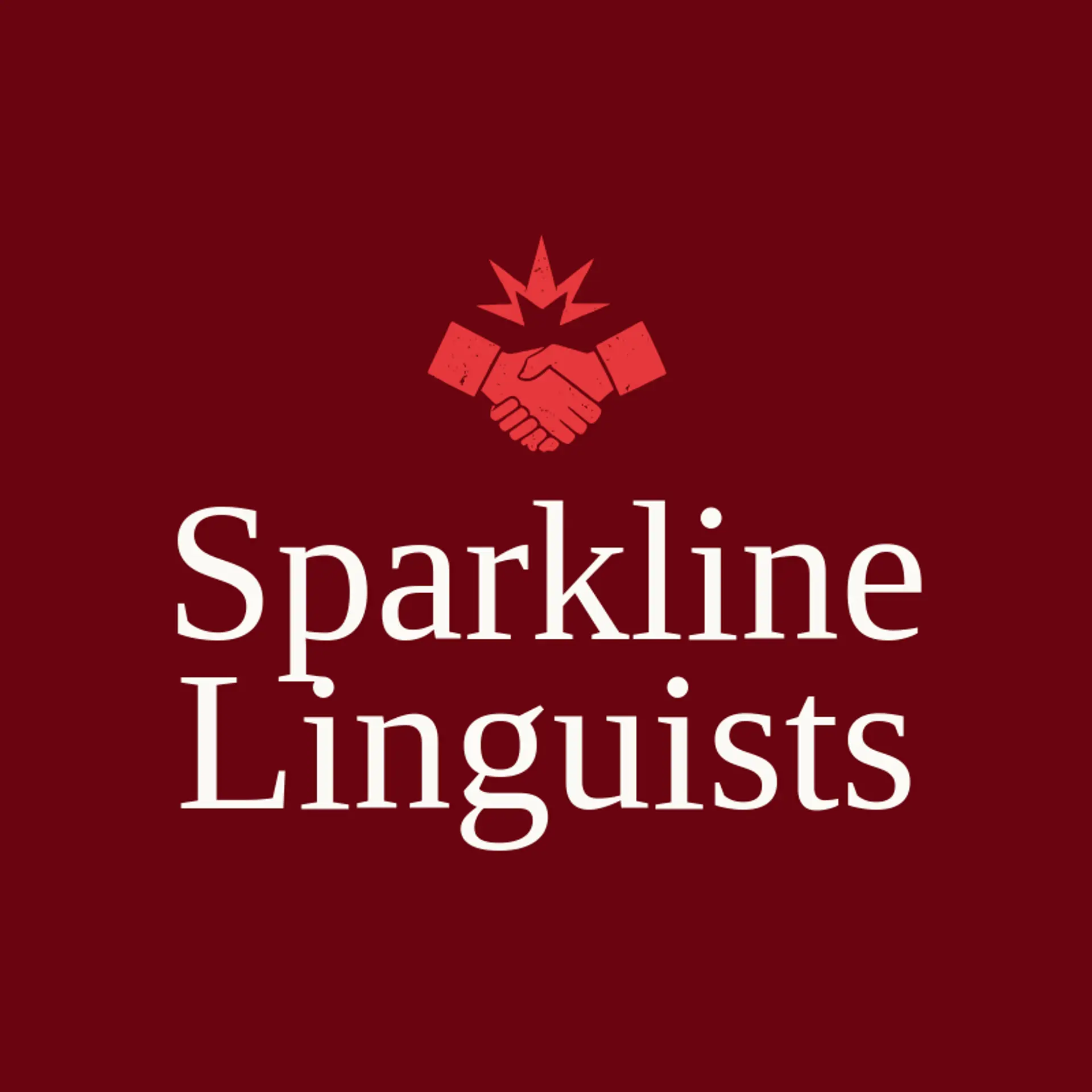 Sparkline Linguists logo for translation