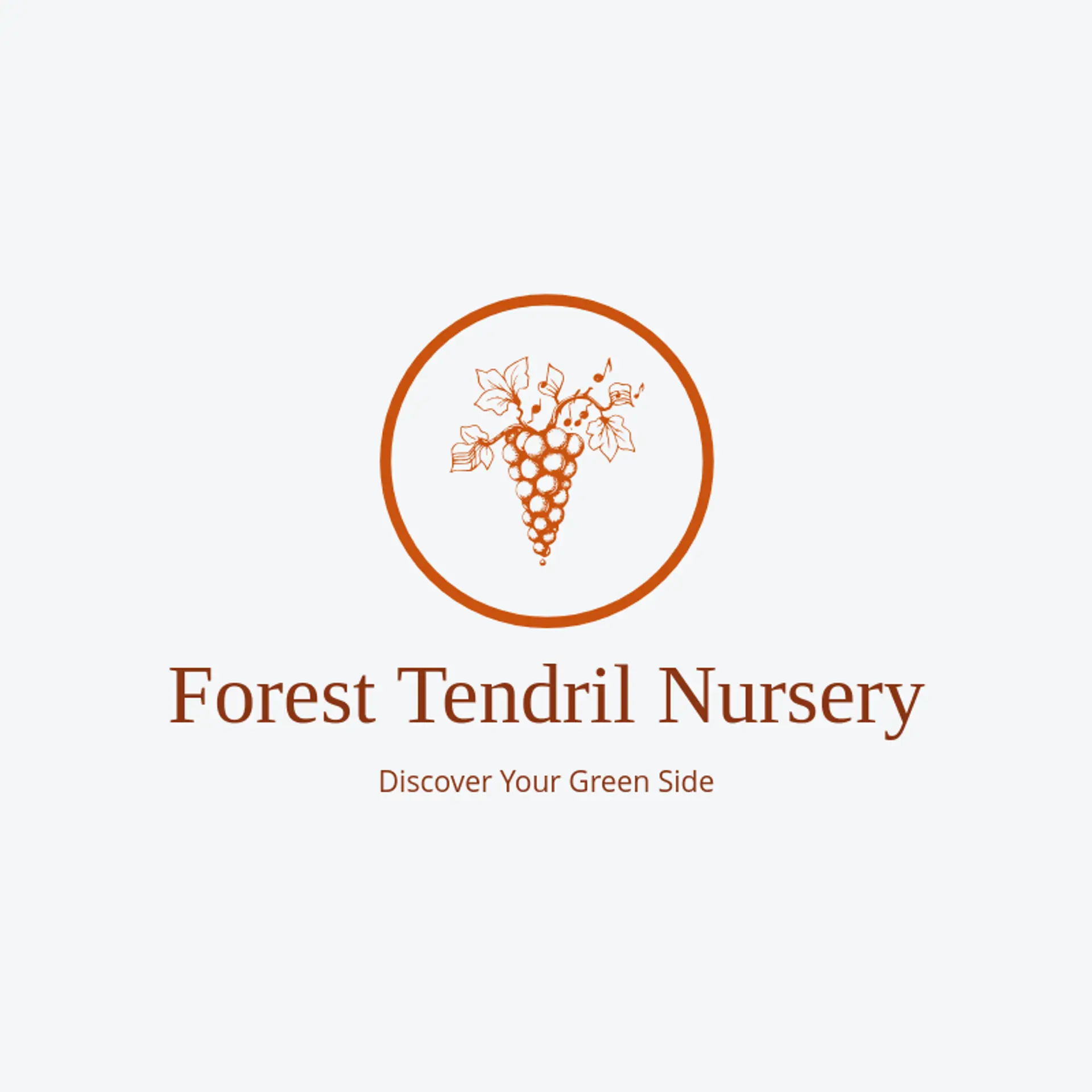 Forest Tendril Nursery logo for vine