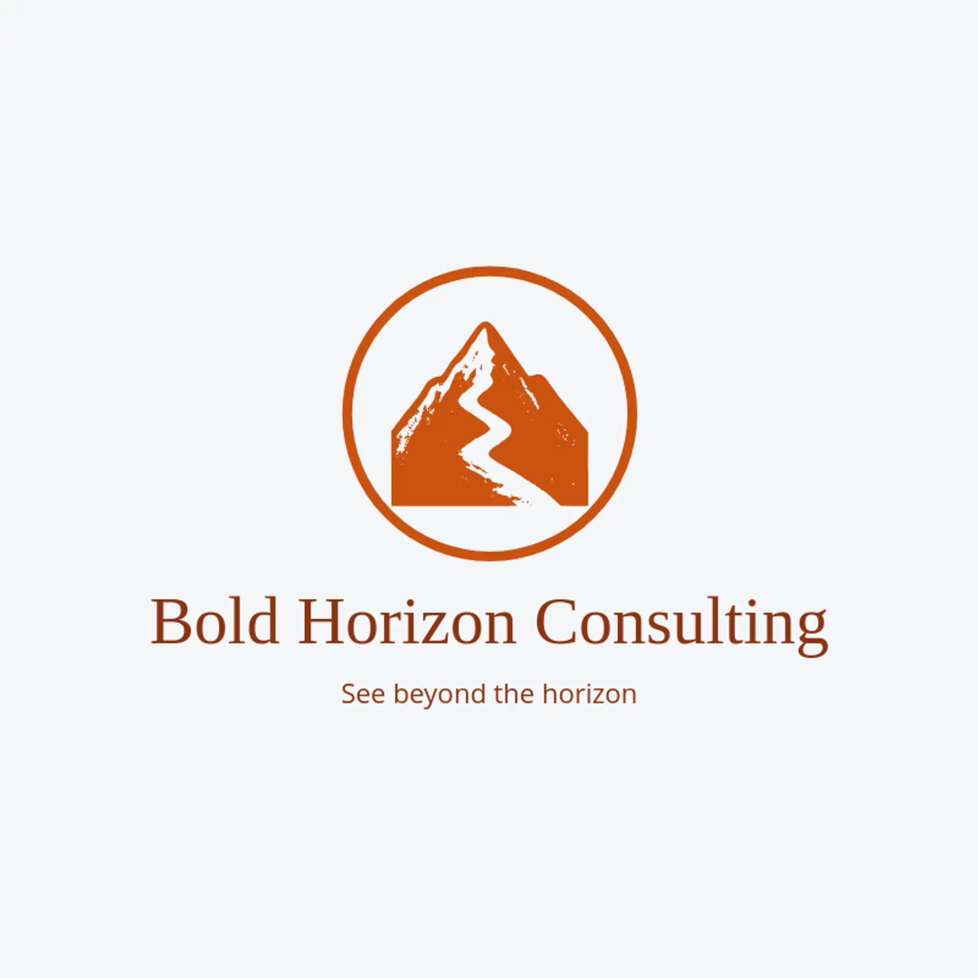 Bold Horizon Consulting logo for executive