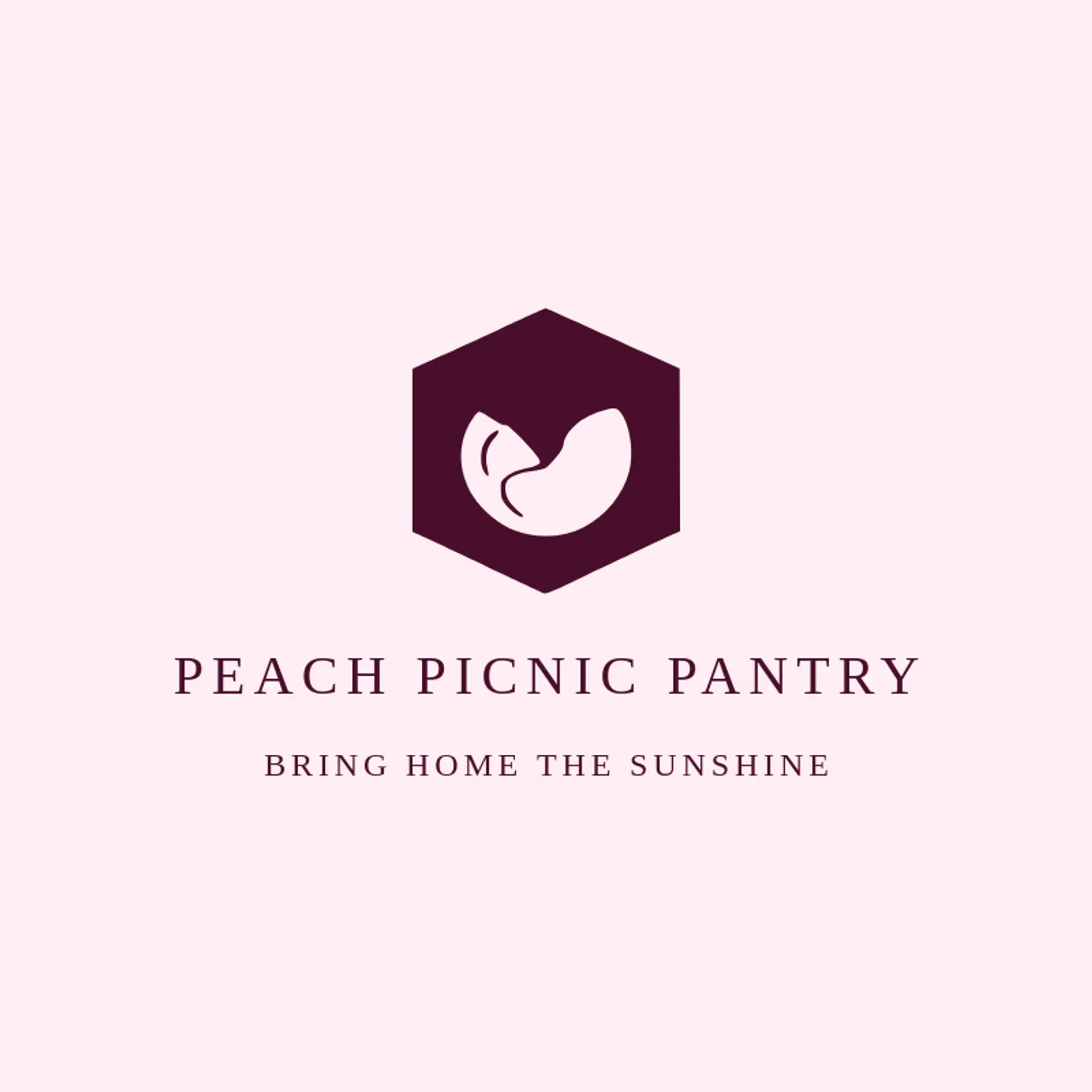 Peach Picnic Pantry logo for jelly