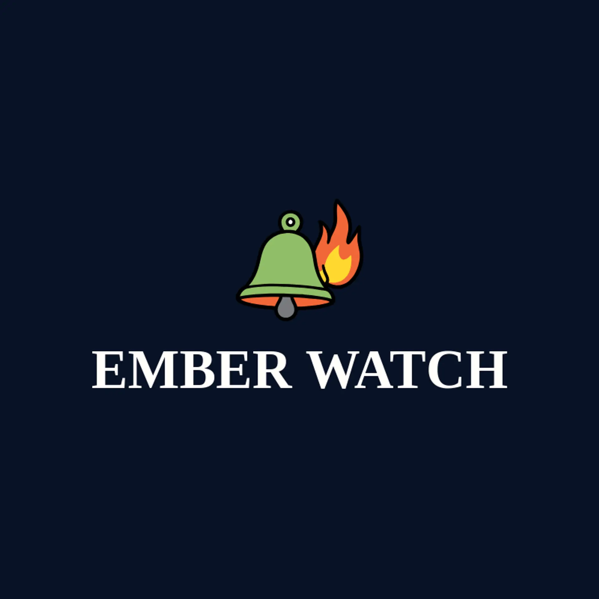 Ember Watch logo for fire station