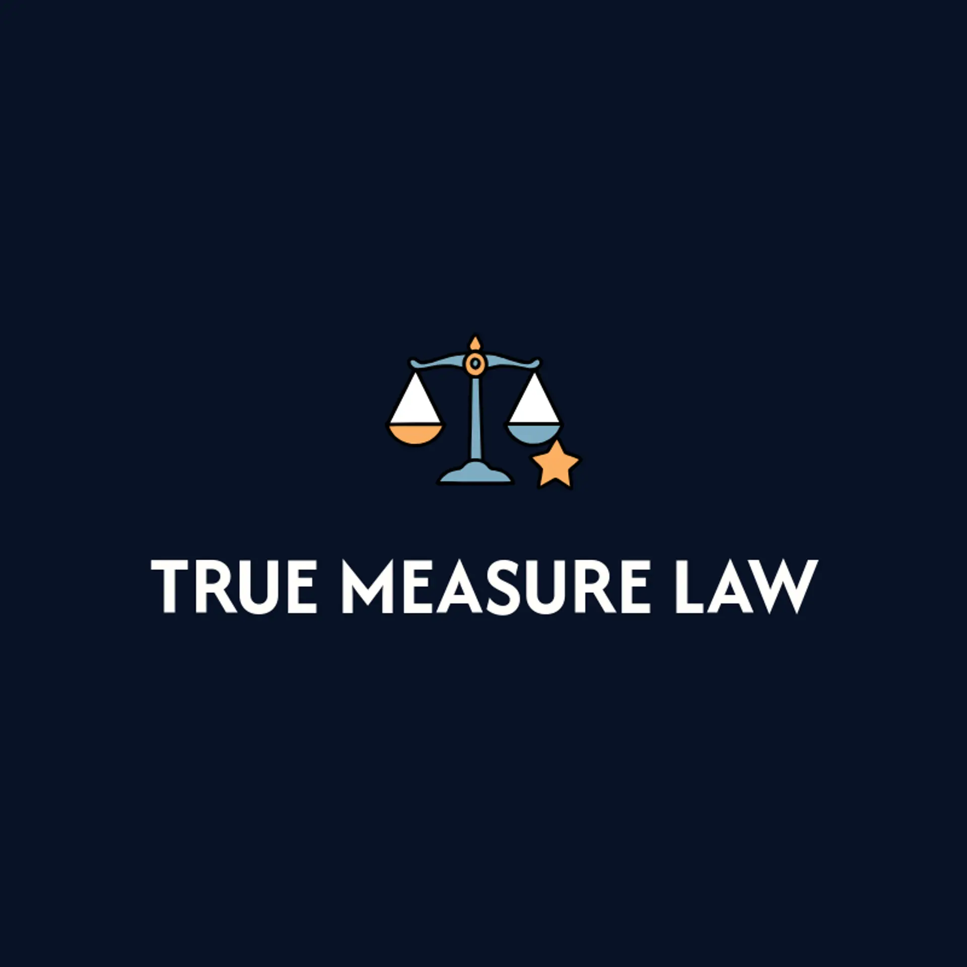 True Measure Law logo for justice