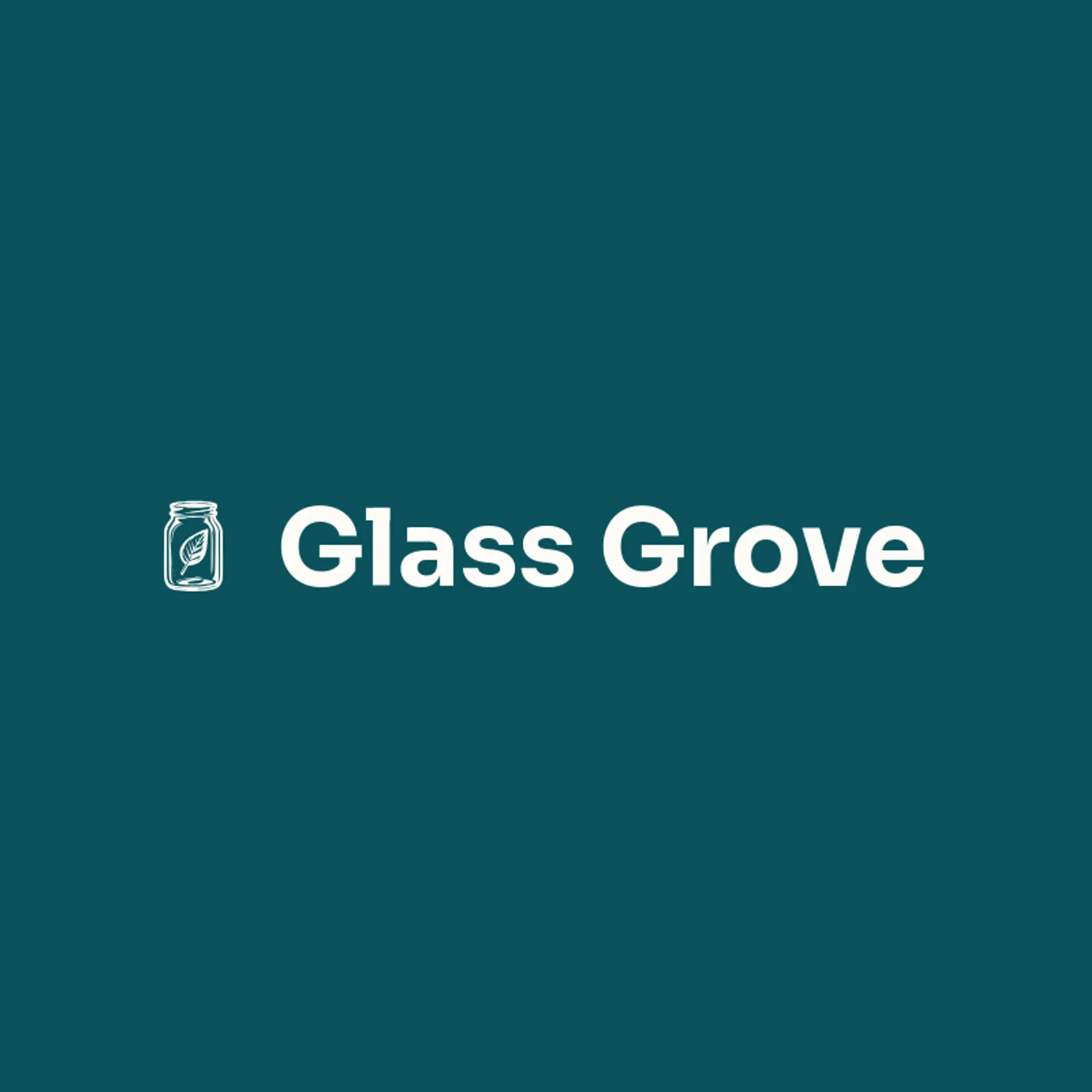 Glass Grove logo for recycling