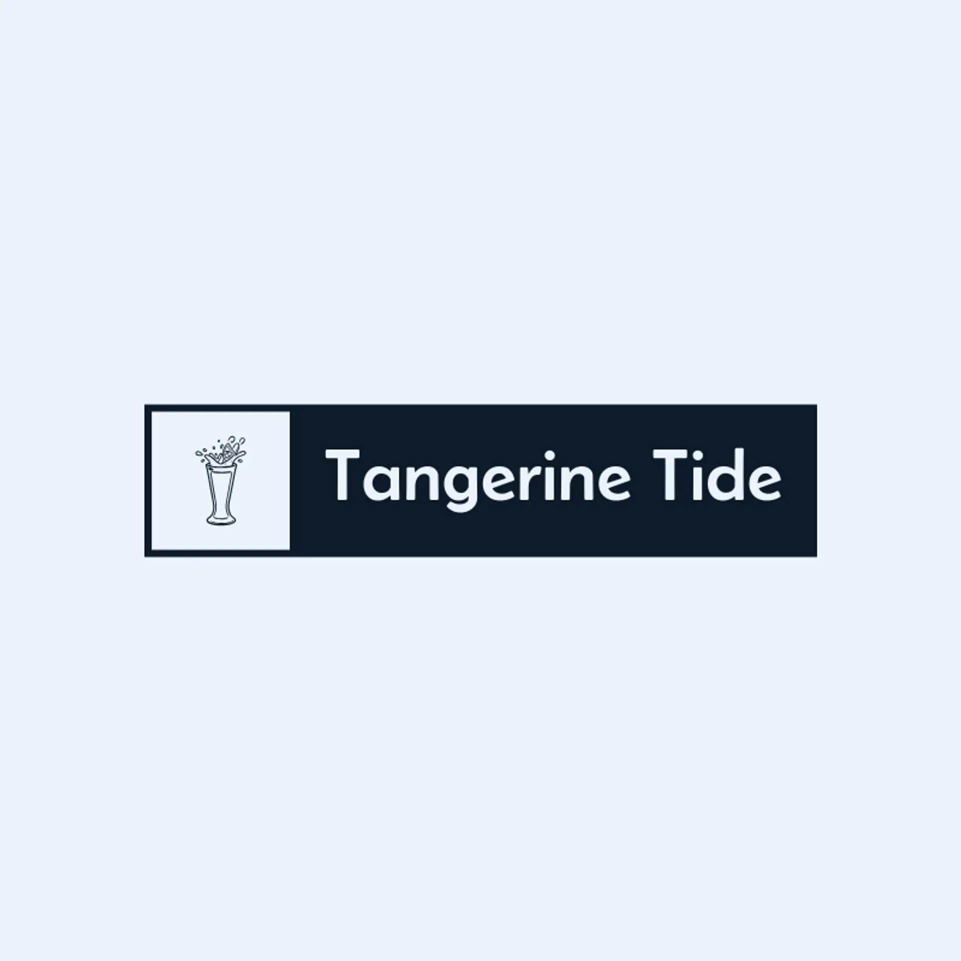 Tangerine Tide logo for soda
