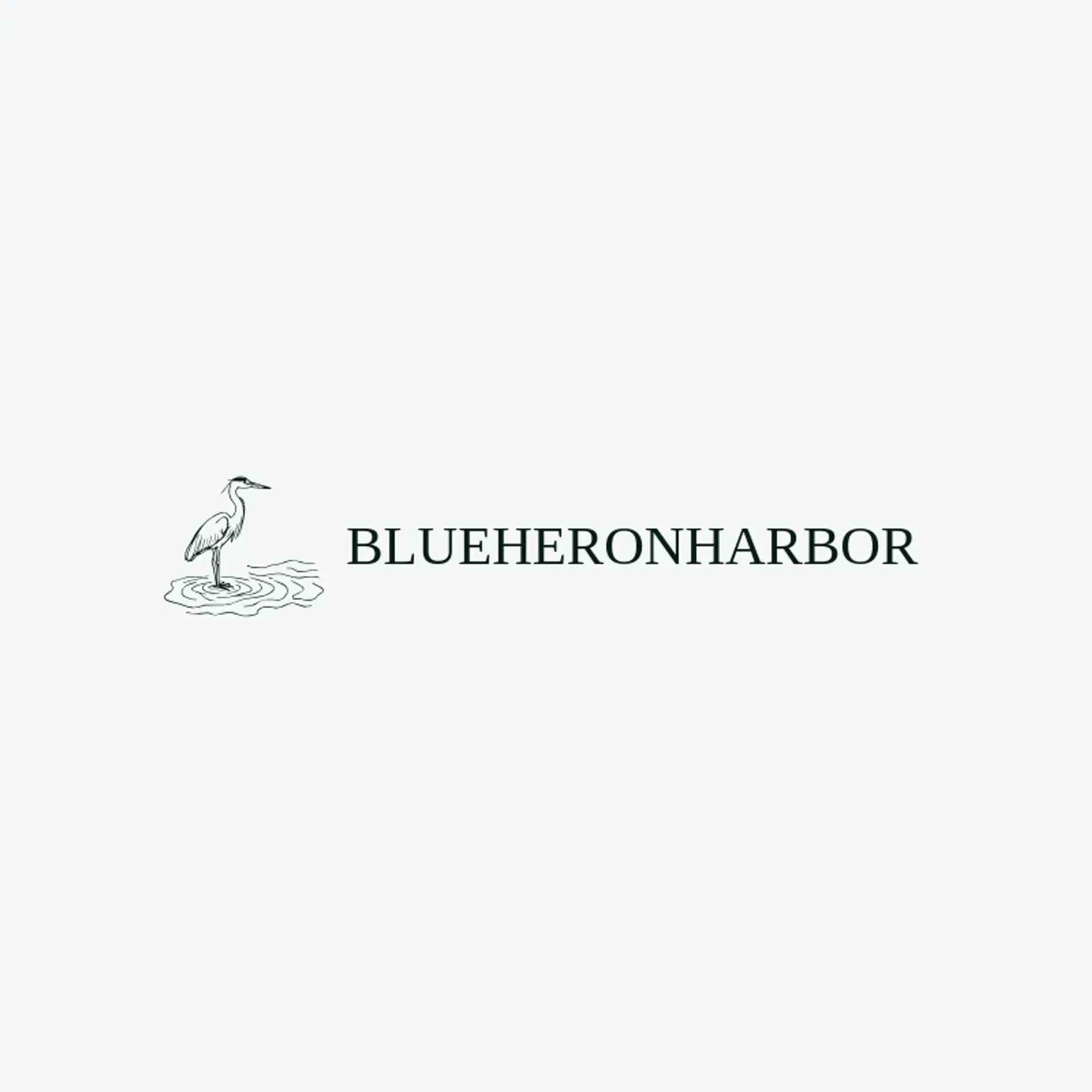 Blue Heron Harbor logo for harbor