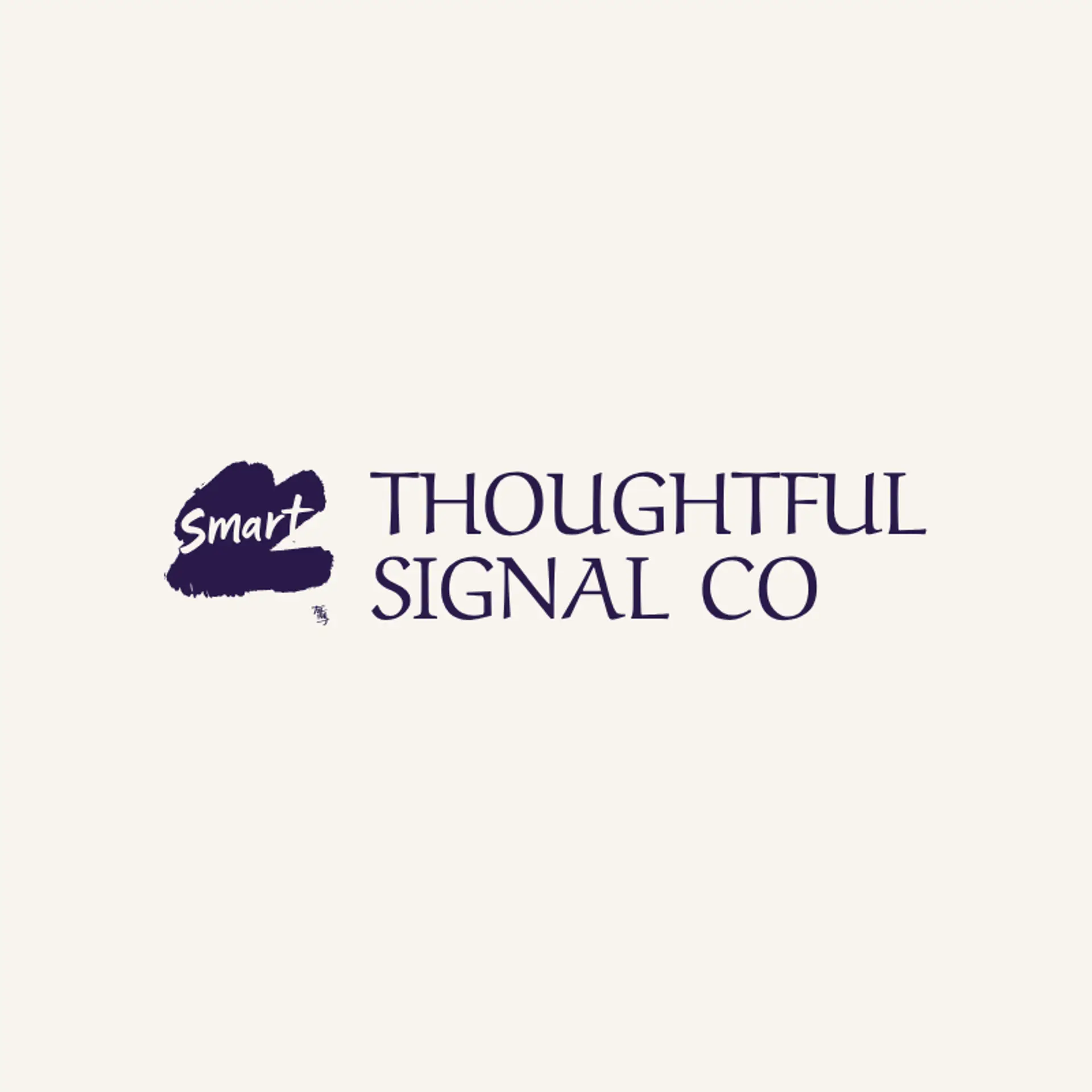 Thoughtful Signal Co logo for smart