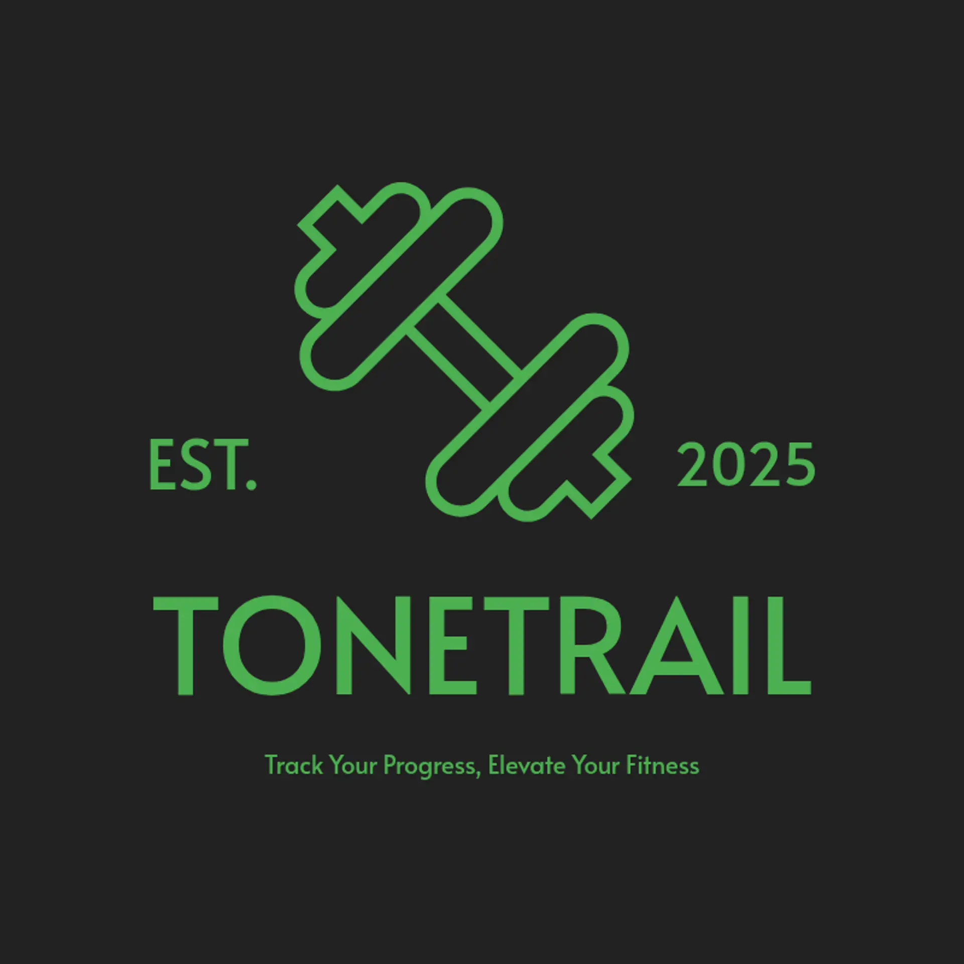 ToneTrail logo for fitness app