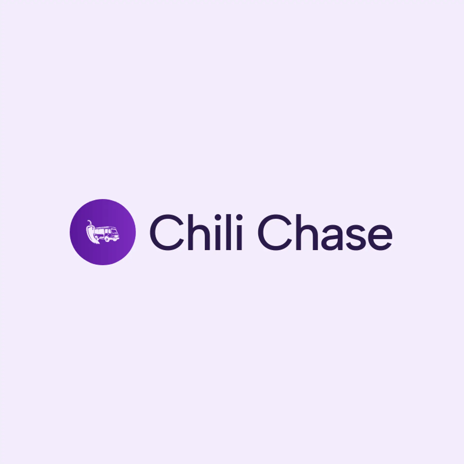 Chili Chase logo for food truck