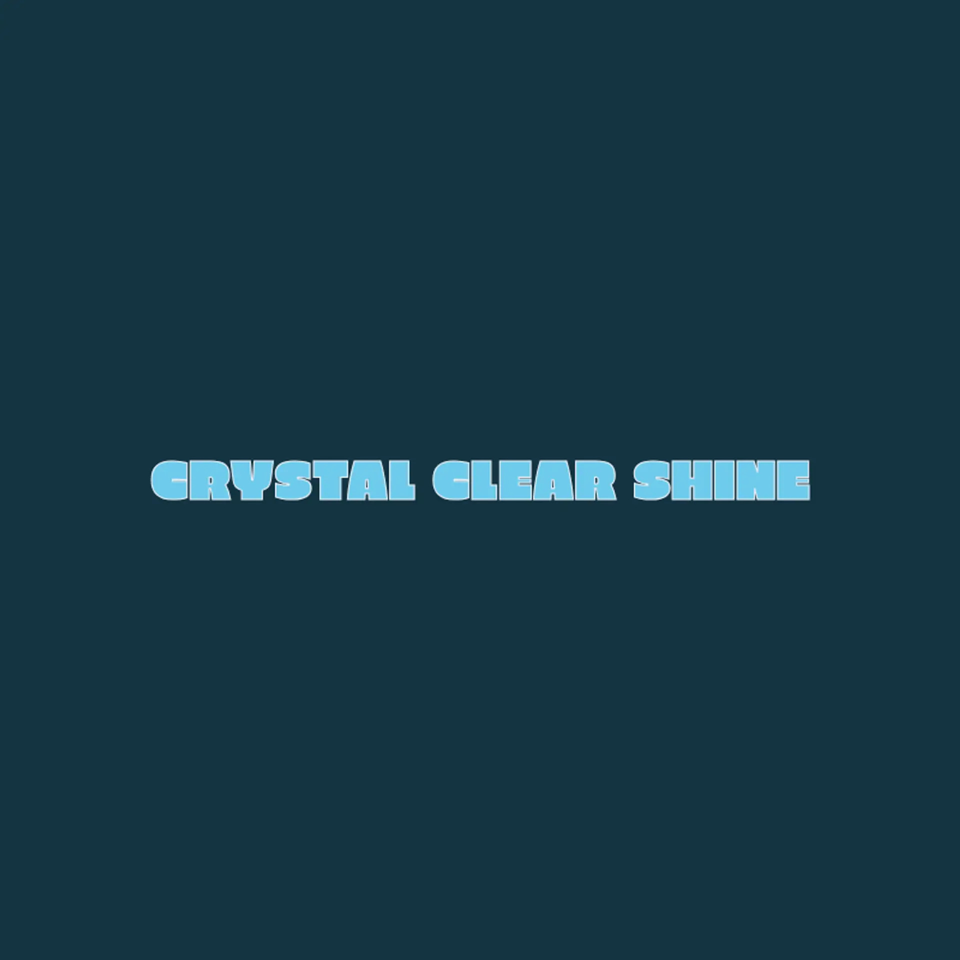 Crystal Clear Views logo for window cleaning