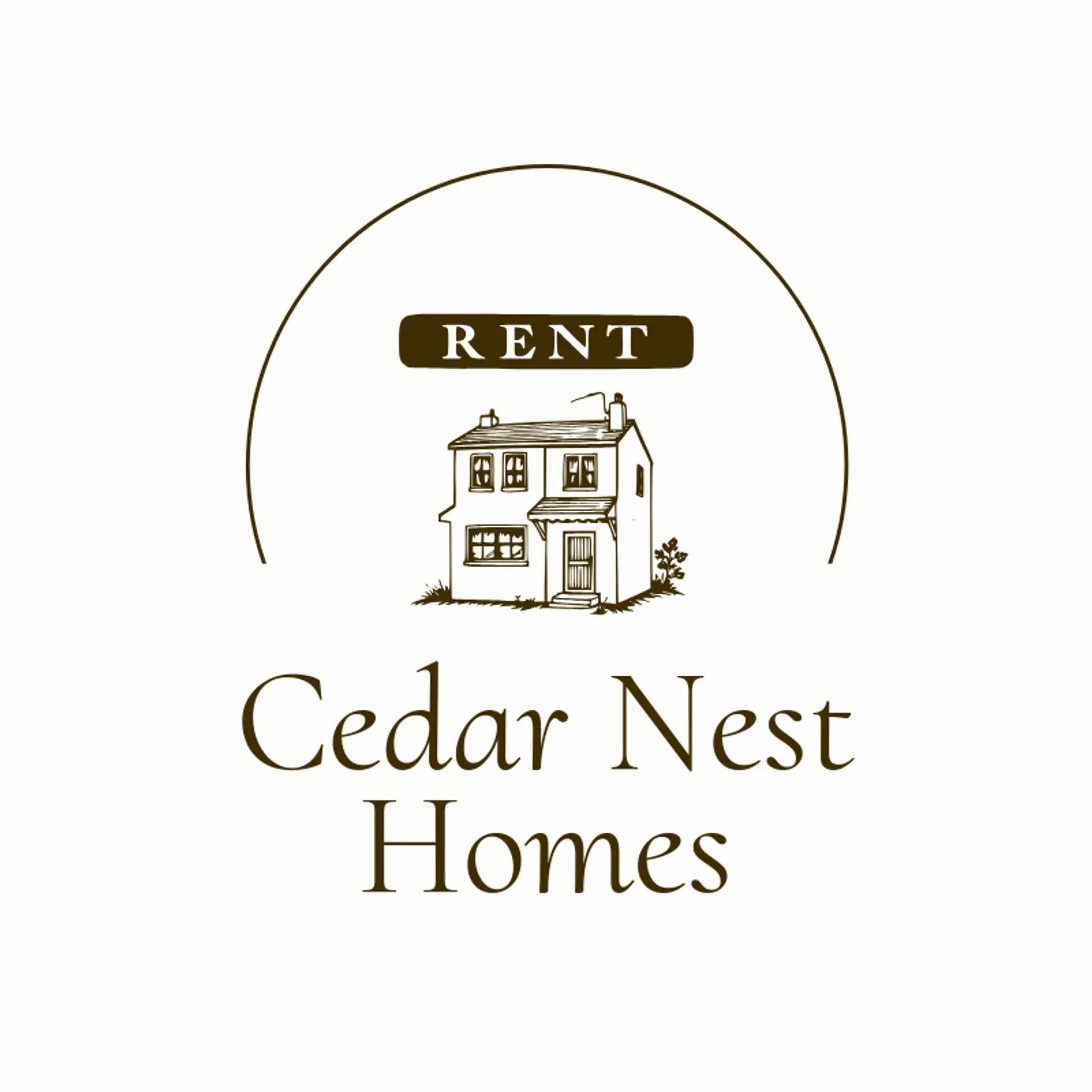 Cedar Nest Homes logo for rent