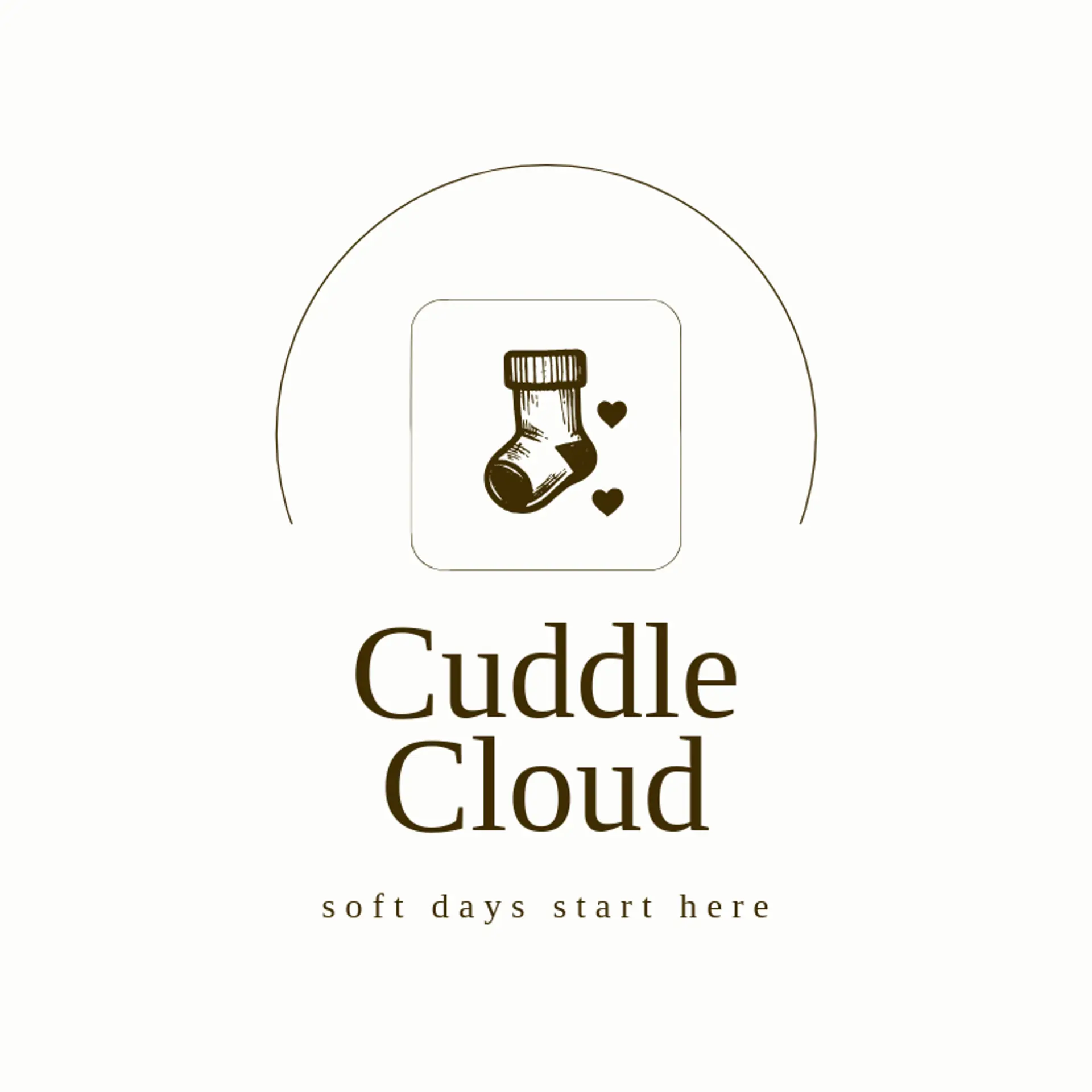 Cuddle Cloud logo for baby