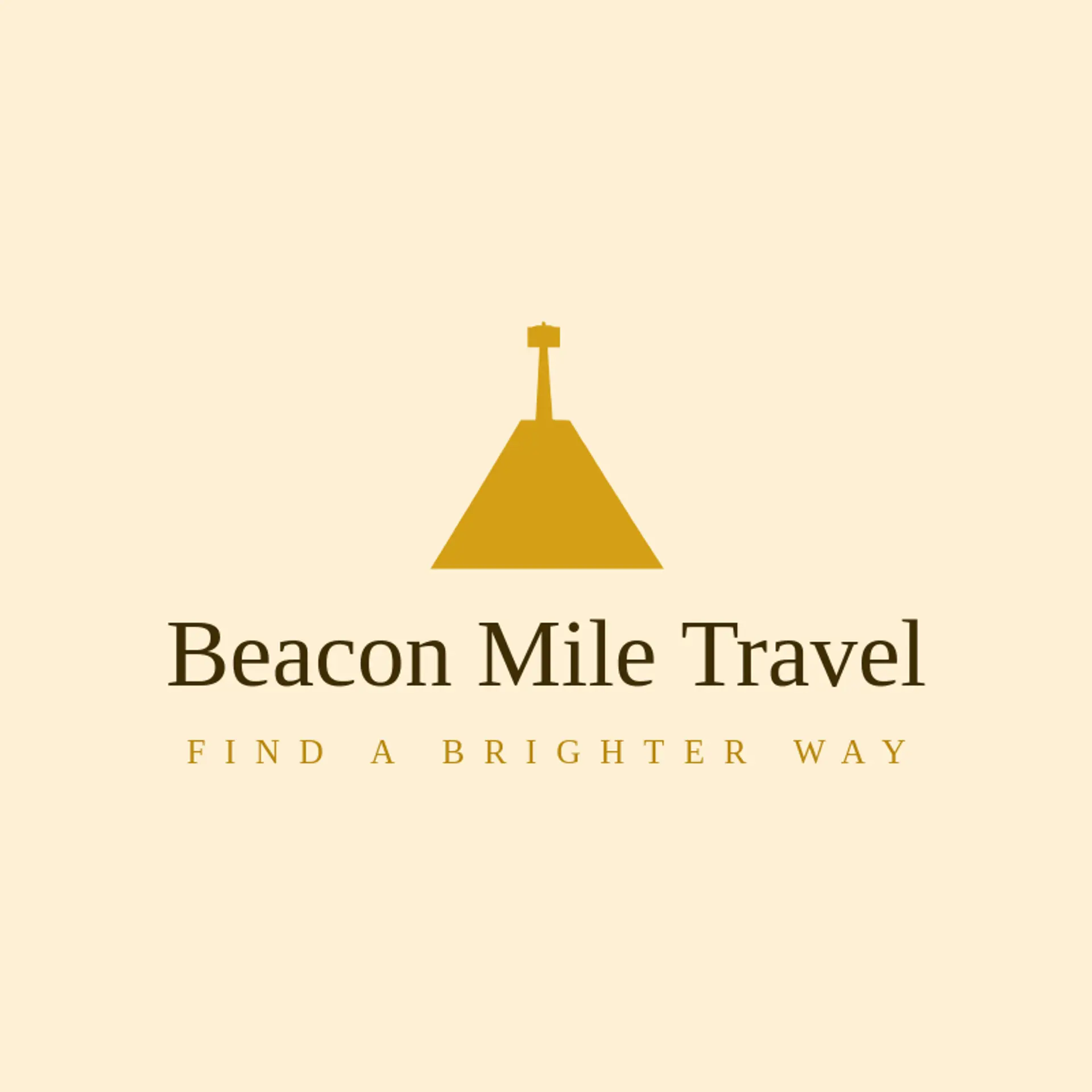 Beacon Mile Travel logo for highway