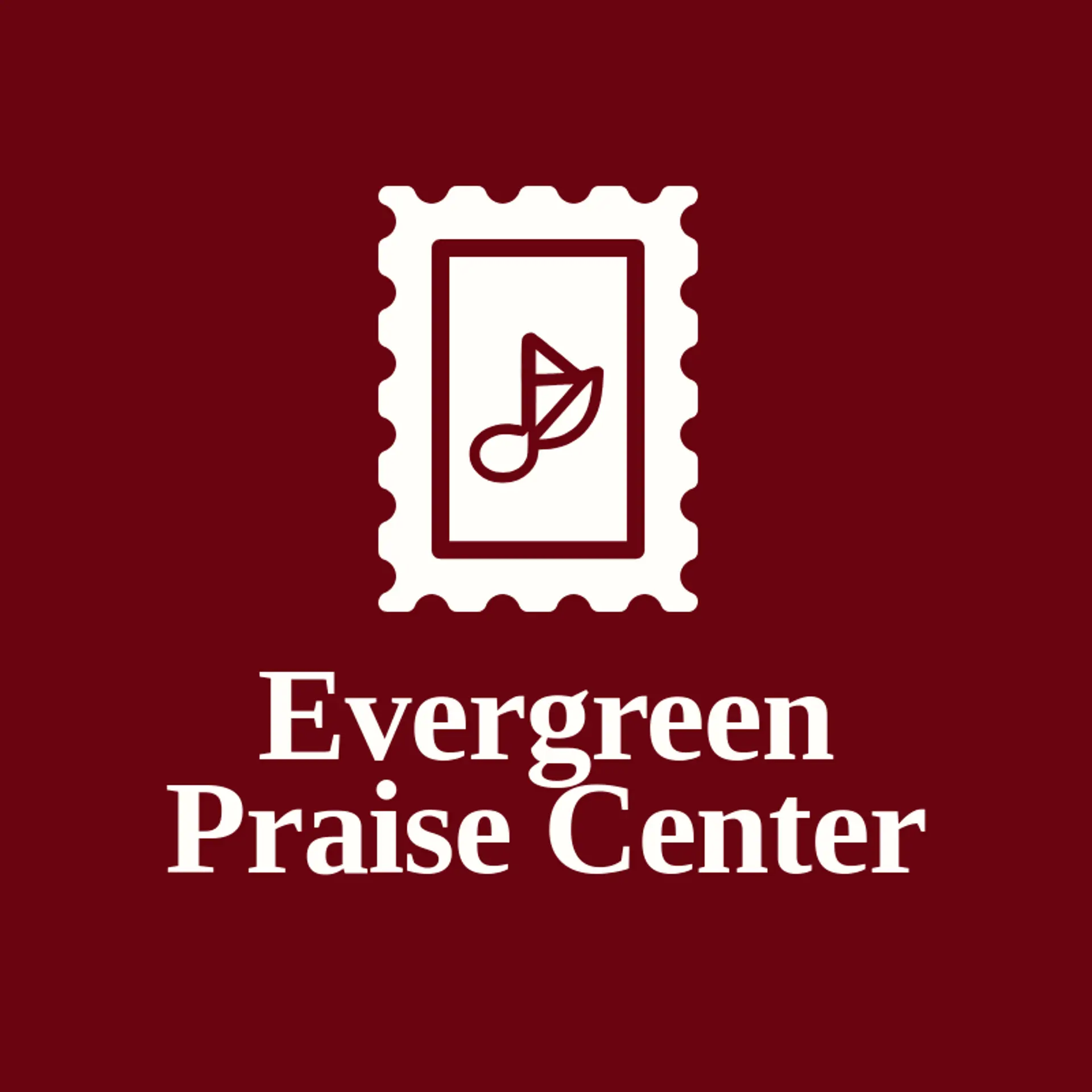 Evergreen Praise Center logo for faith