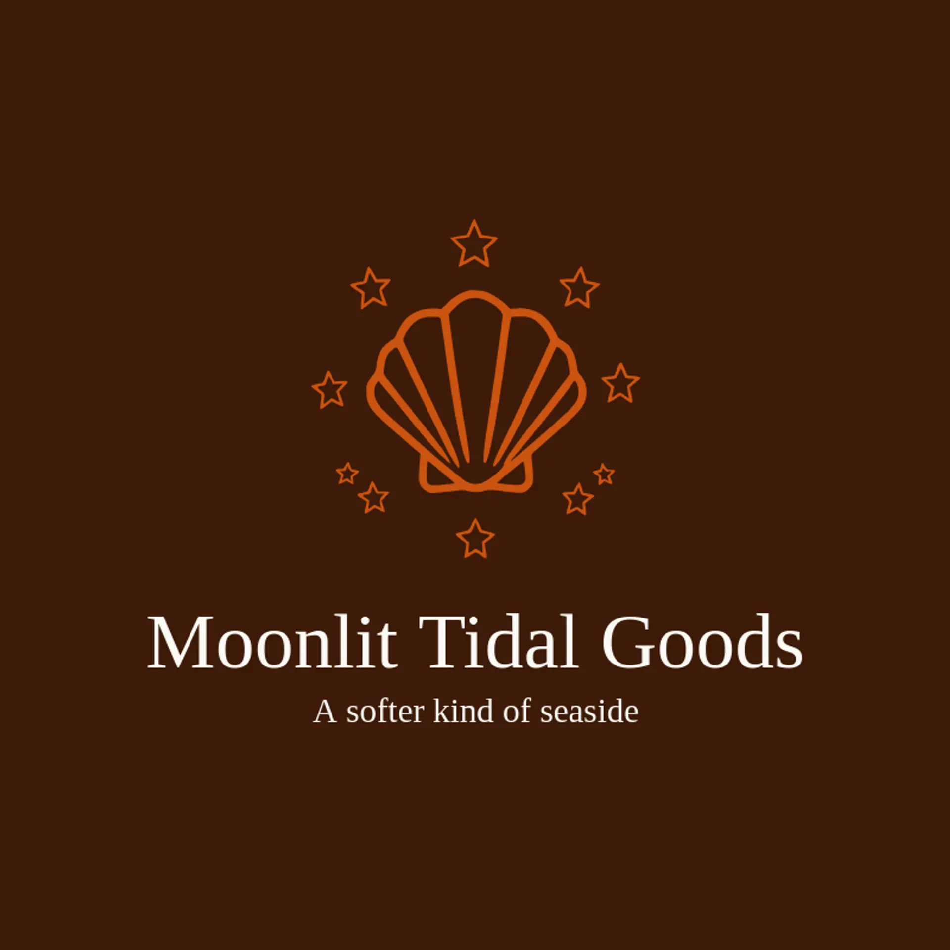 Moonlit Tidal Goods logo for shell