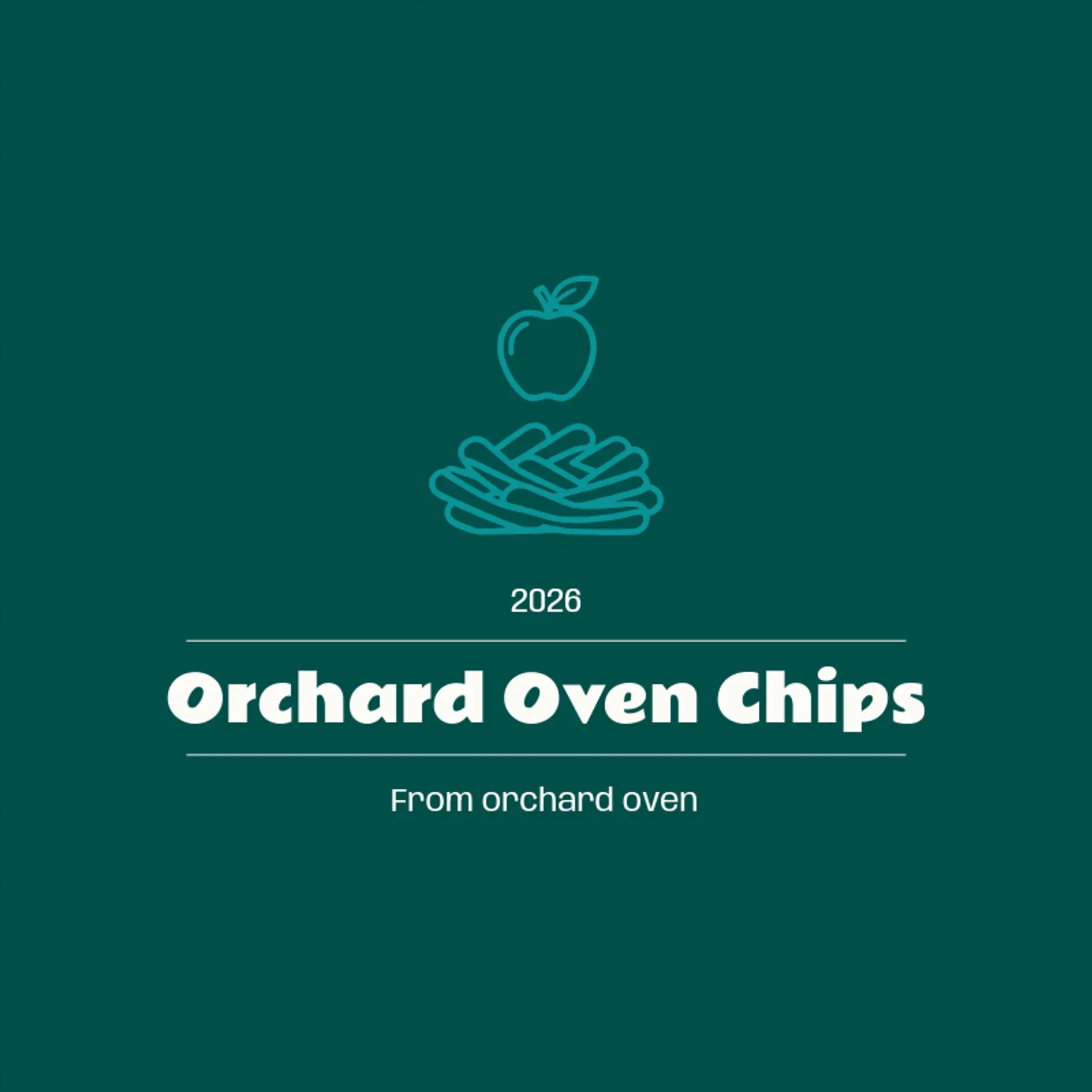 Orchard Oven Chips logo for chips