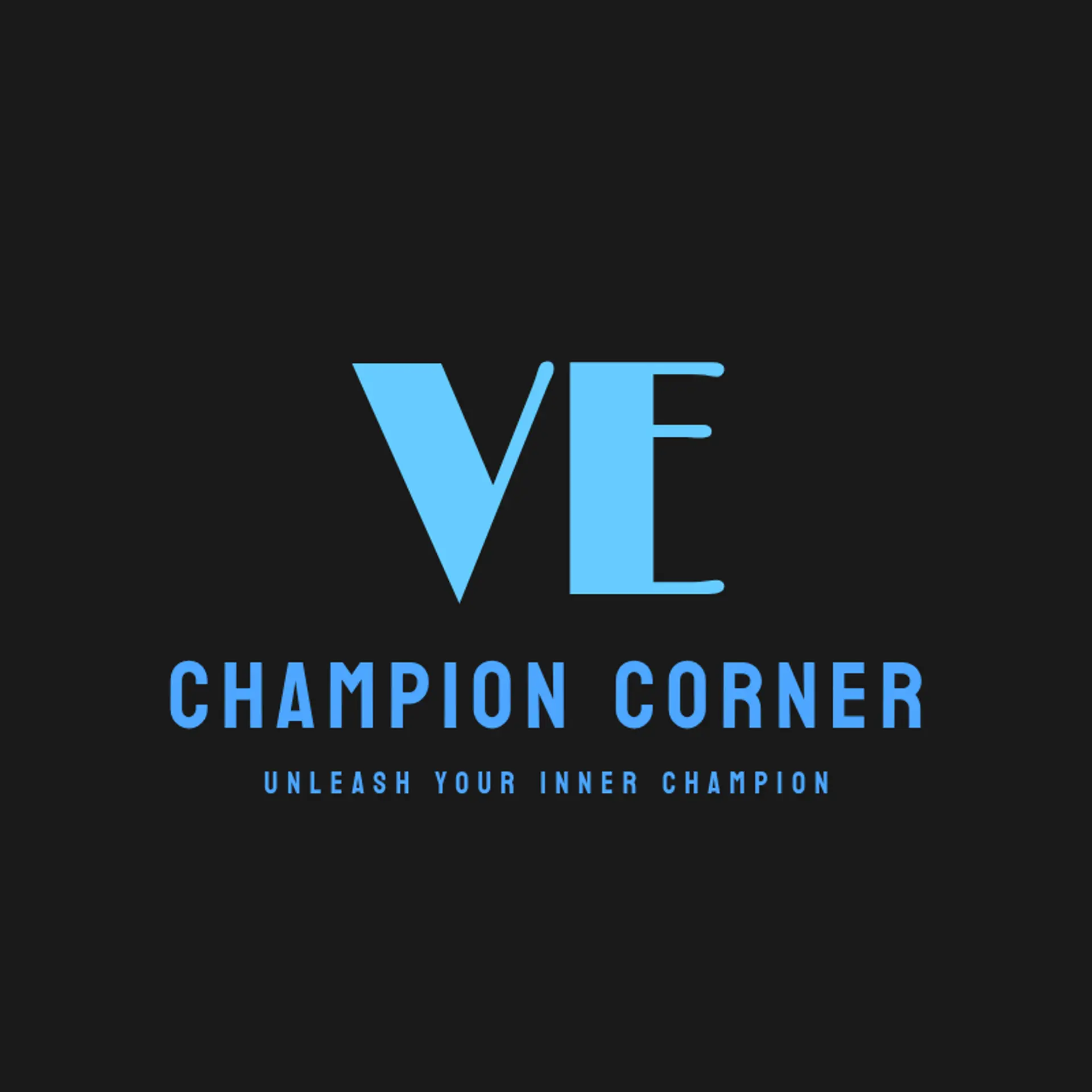 Champion Corner logo for cool sports