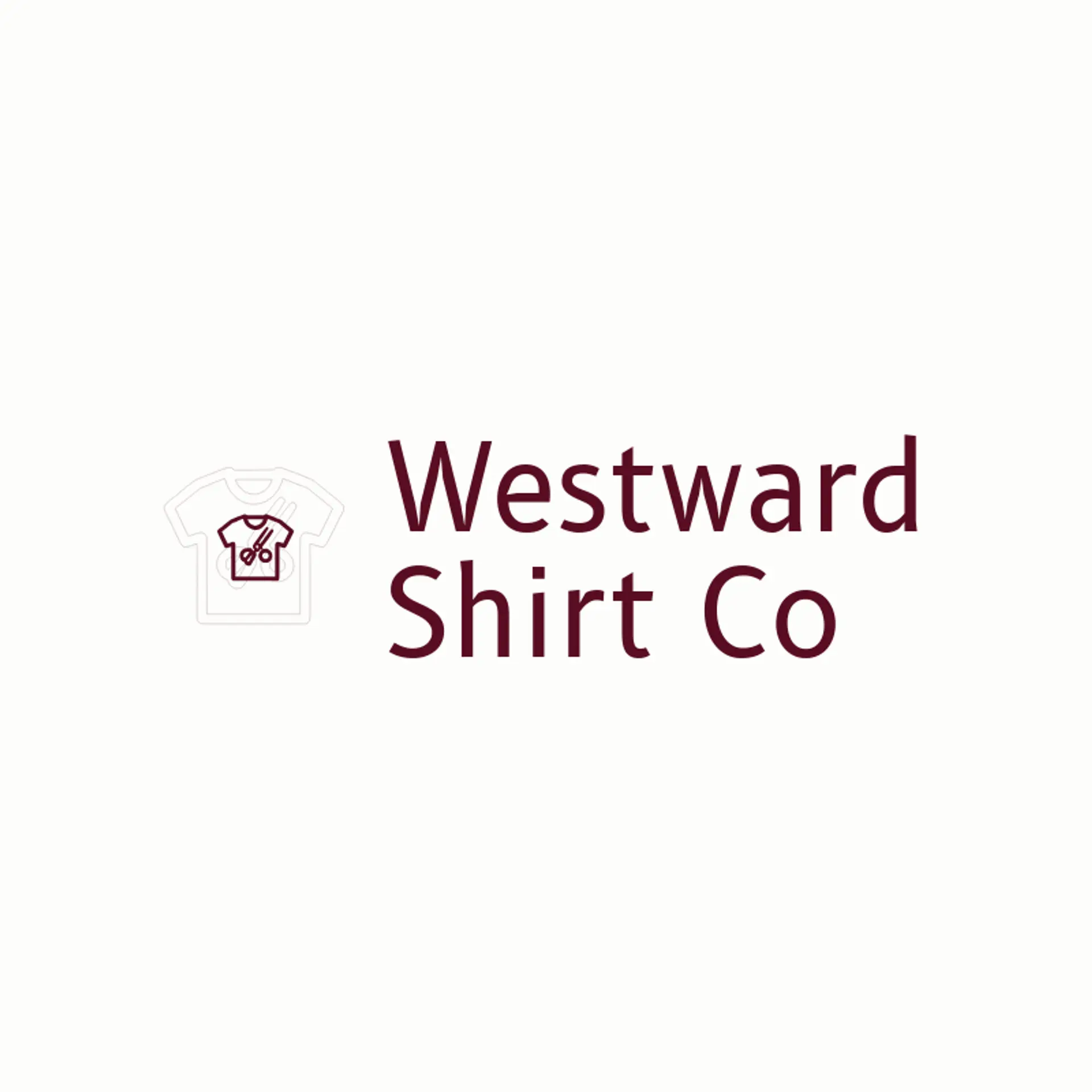 Westward Shirt Co logo for shirt